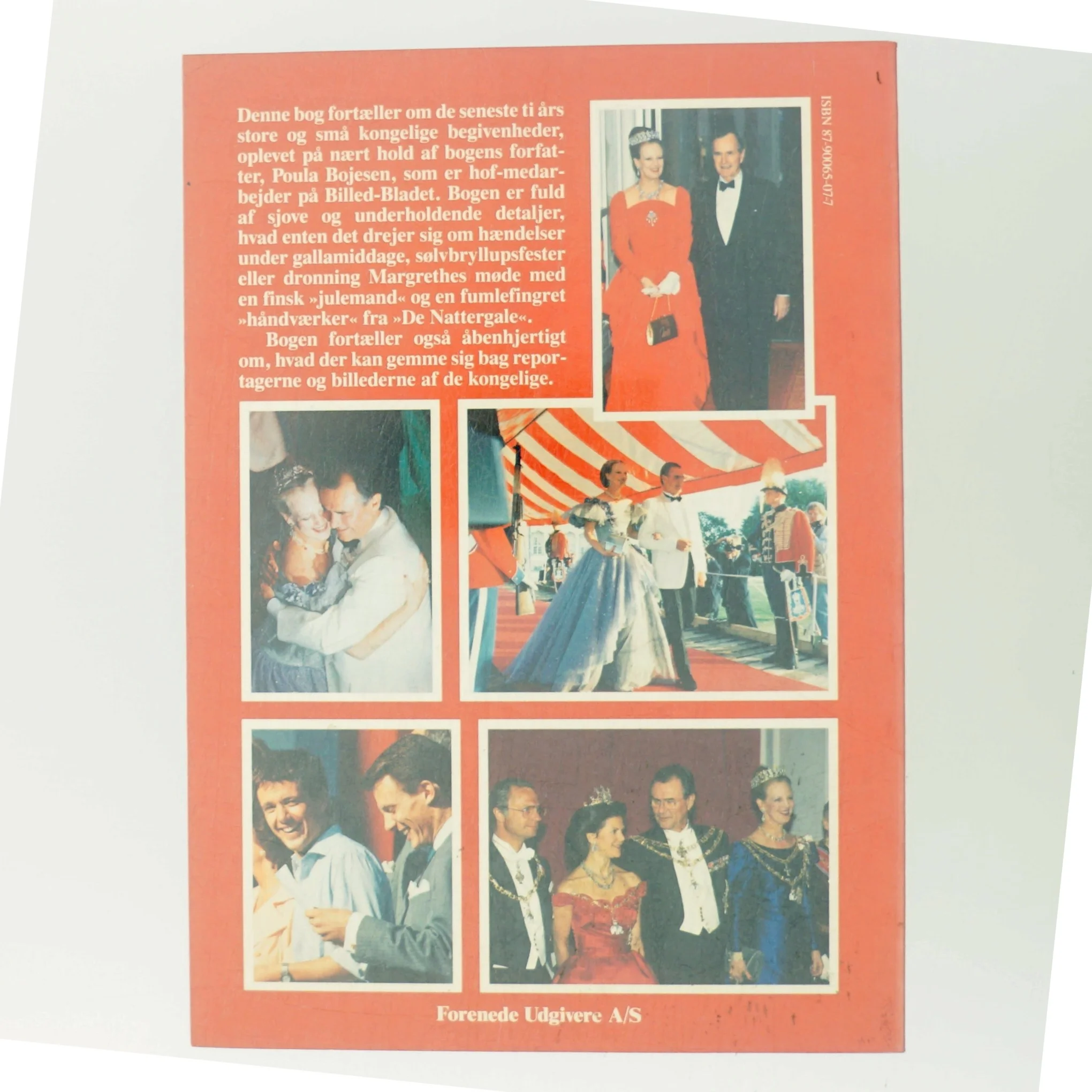 Ti år med de kongelige af Poula Bojesen (Bog)