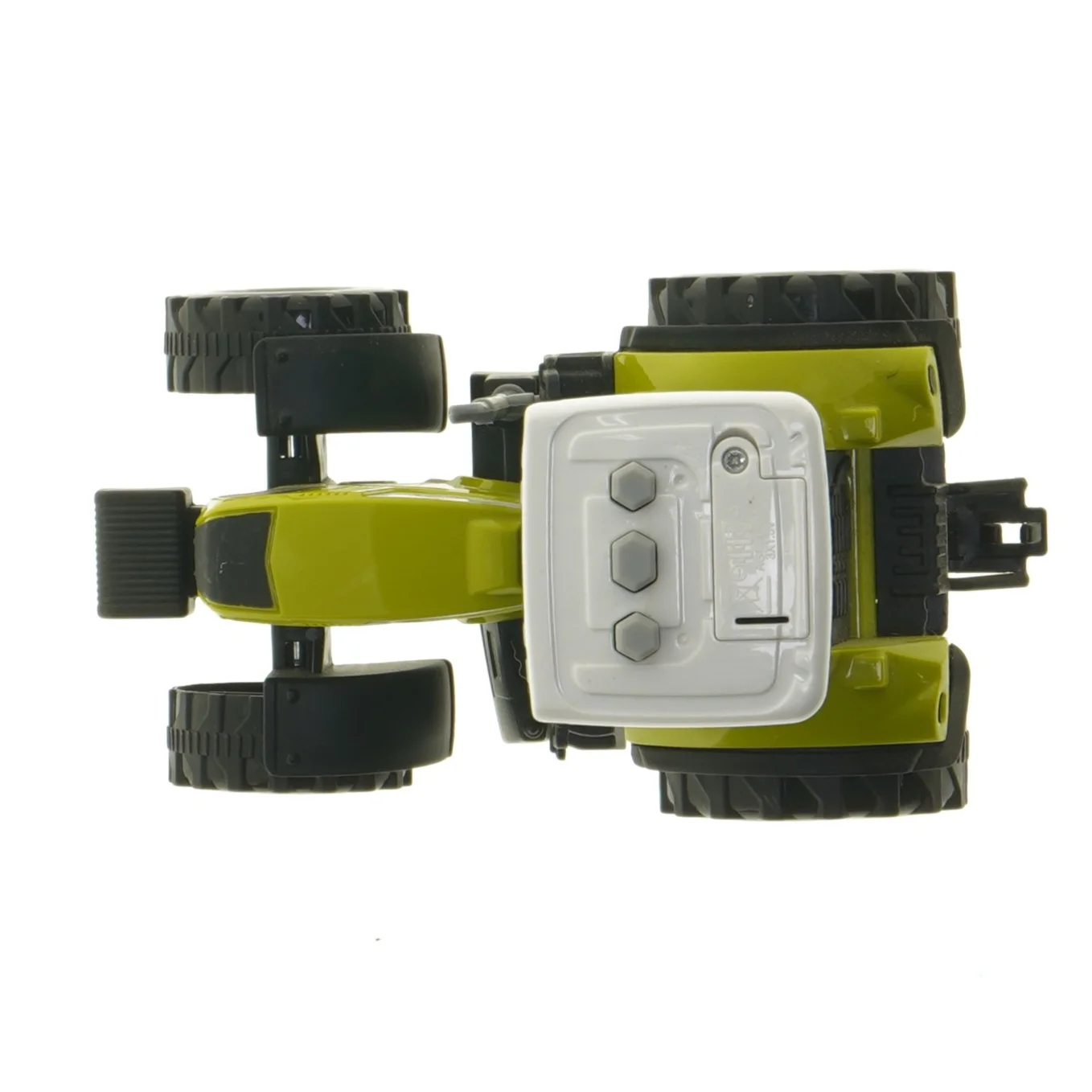 Lille grøn legetøjstraktor (str. 15x8,5 cm)