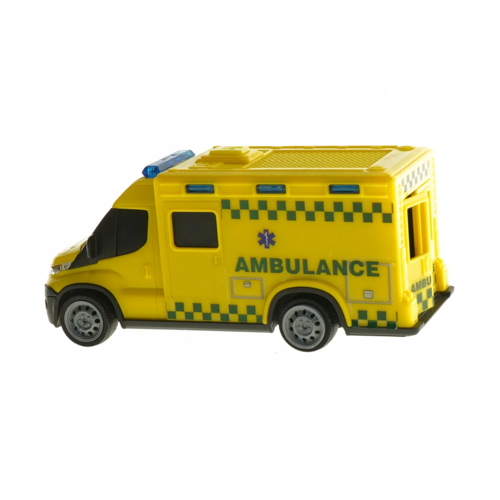 Legetøjsambulance fra Dickie Toys (str. 8x7x17,5 cm)