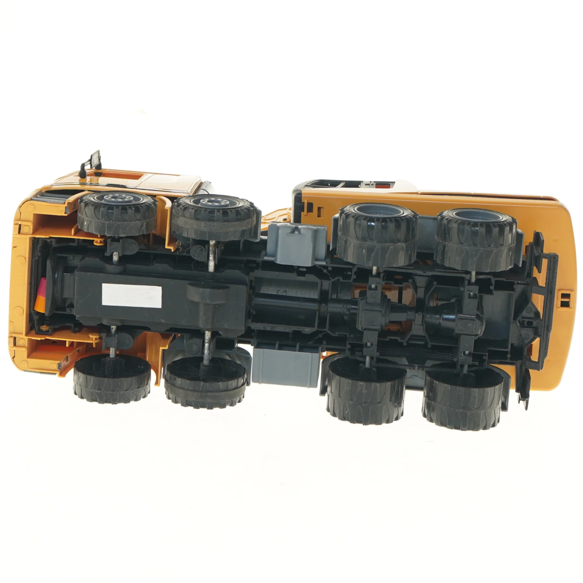 Legetøj lastbil med gravemaskine (str. 35x33 cm)