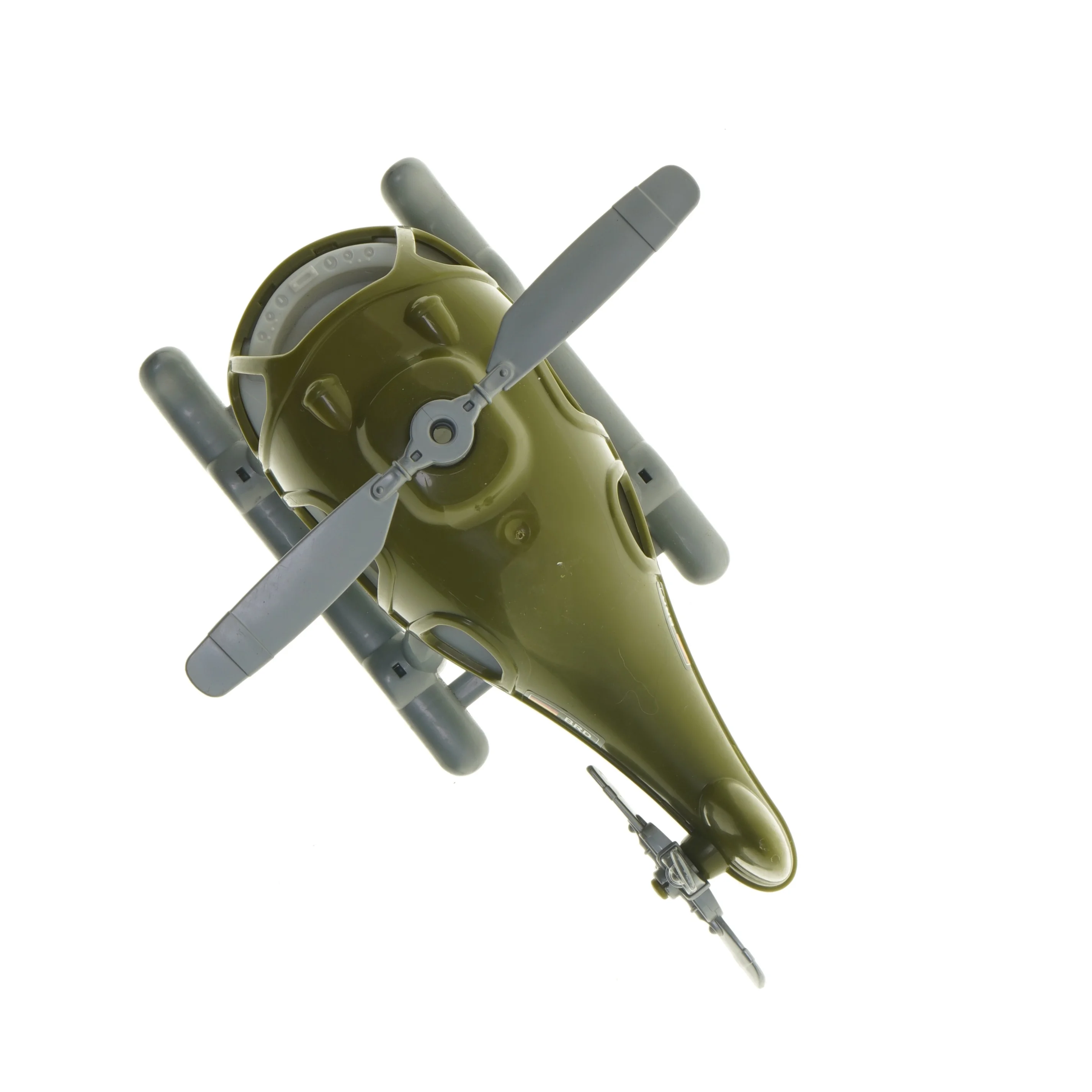 Lille plastik helikopter legetøj (str. 15x12,5x29 cm)