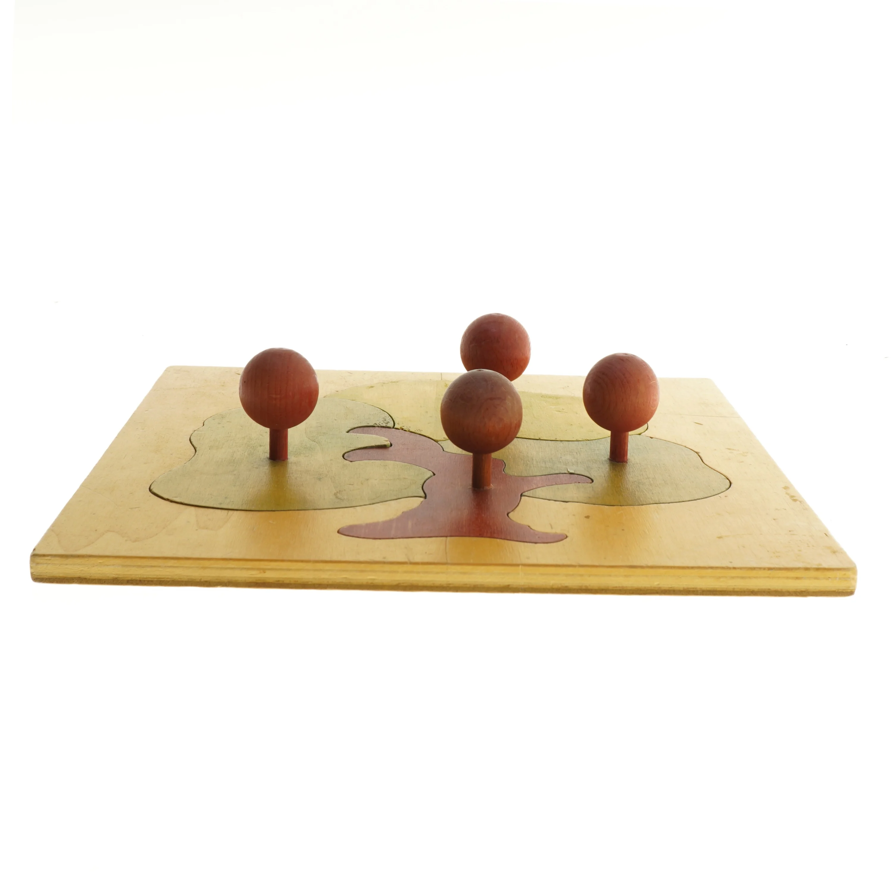 Træpuslespil til børn (str. 30x30 cm)