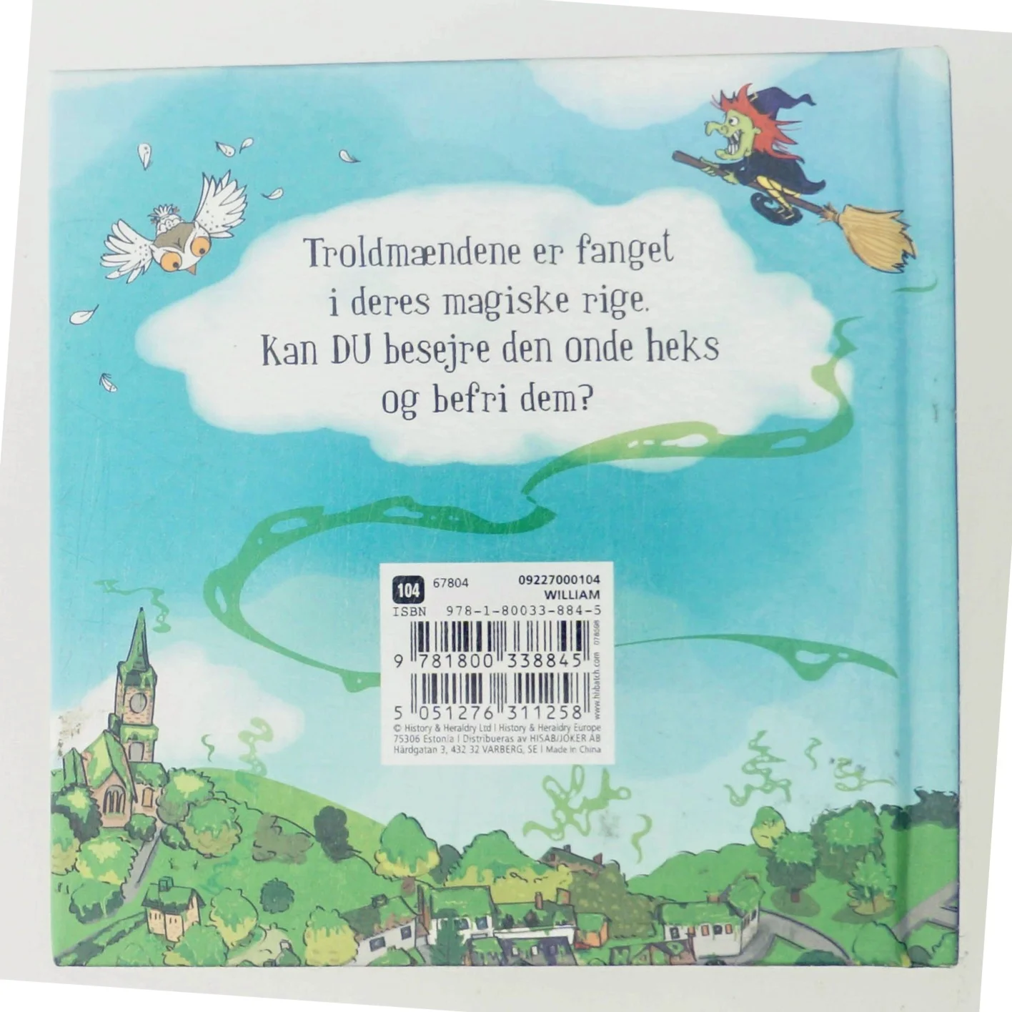 William: Troldmændene behøver DIN hjælp! (Bog)