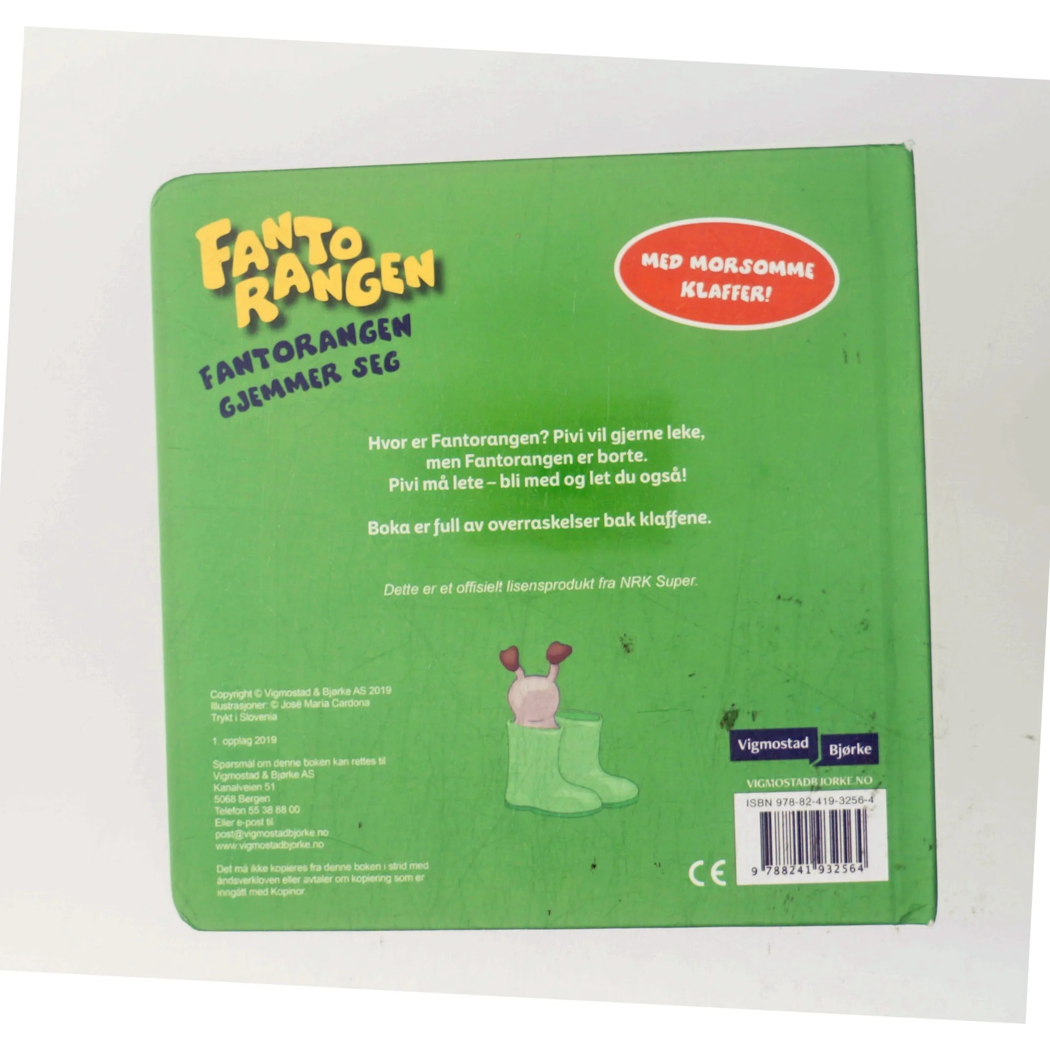 Fantorangen gjemmer seg af José Maria Cardona (Bog)