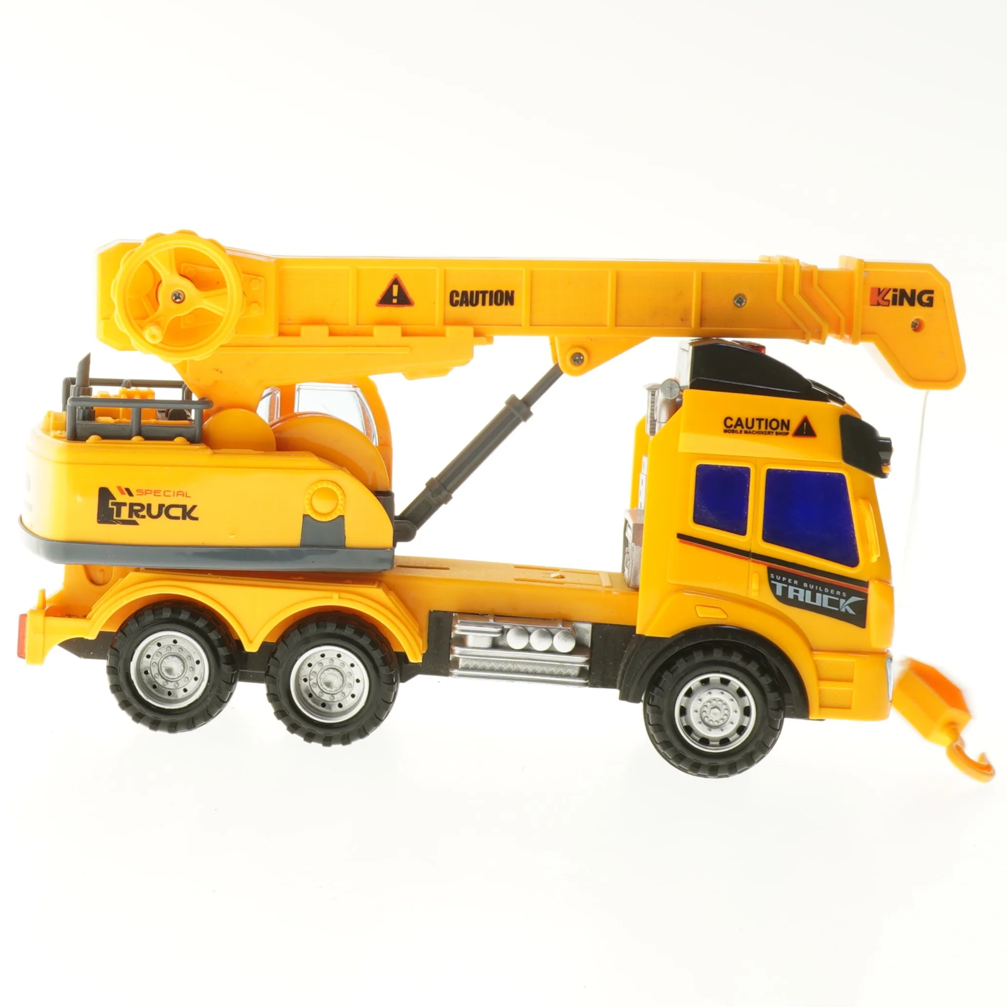 Legetøj lastbil med kran (str. 30 cm)