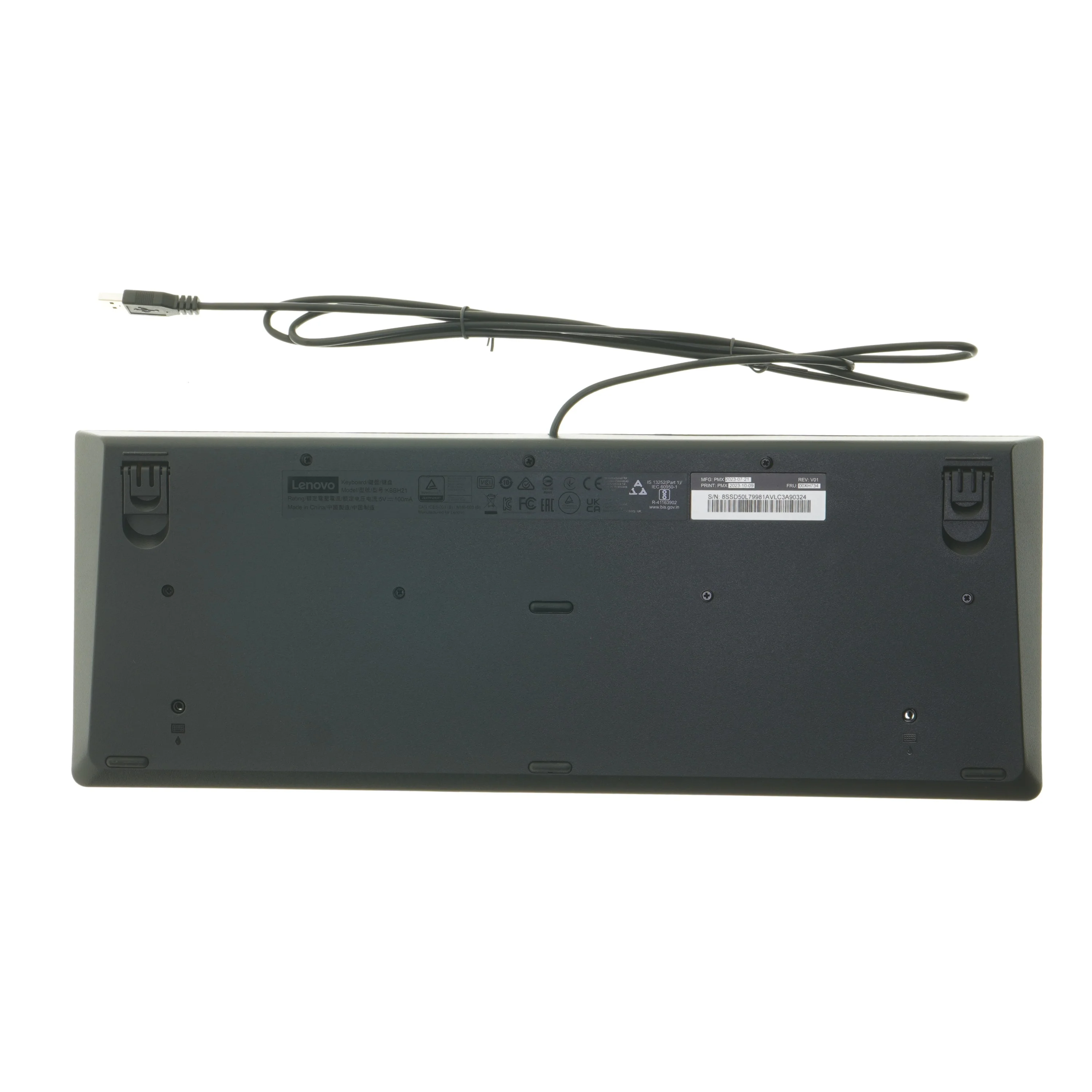 Lenovo USB tastatur fra Lenovo (str. 45x16,5 cm)