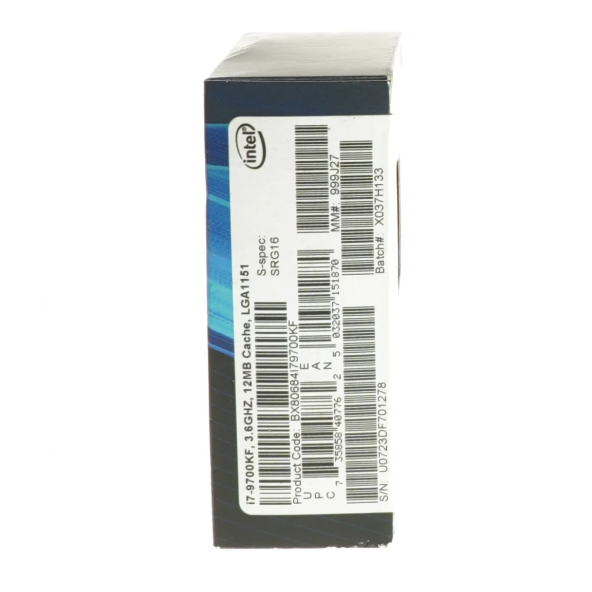 Intel Core i7-9700KF processor fra Intel