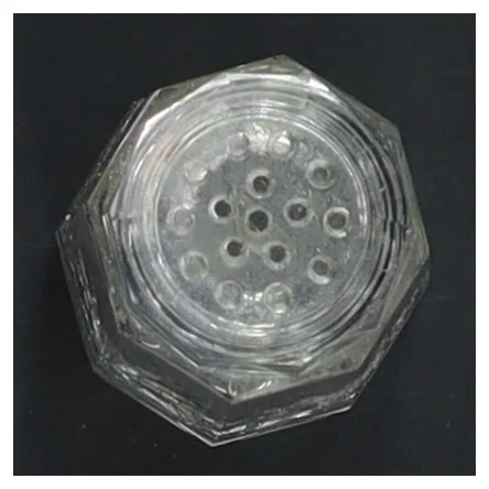 Krydderikrukke af glas (str. 8 cm)