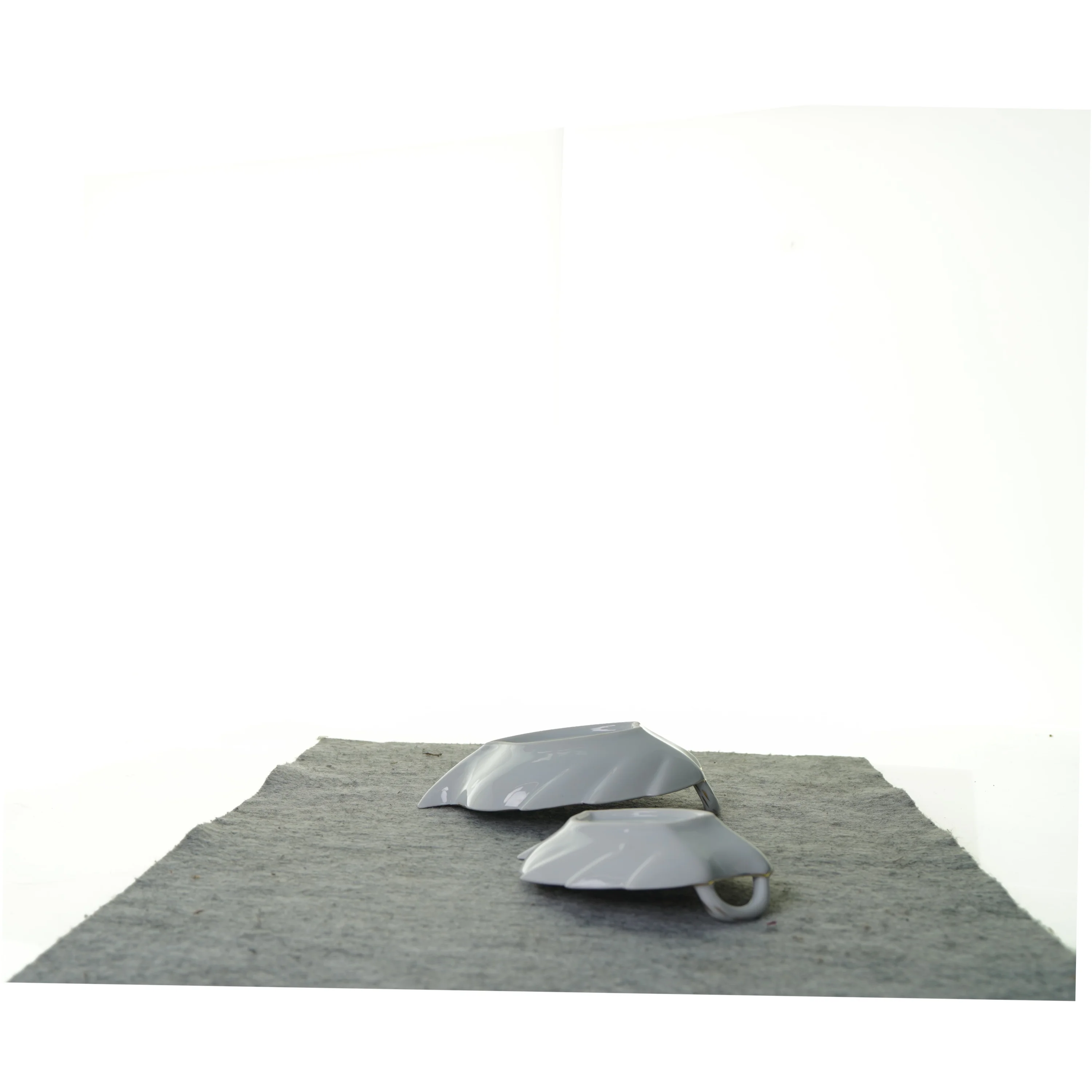 2 små fade fra Bavaria (str. 15 x 11 x 2 cm 18 x 15 x 3 cm)