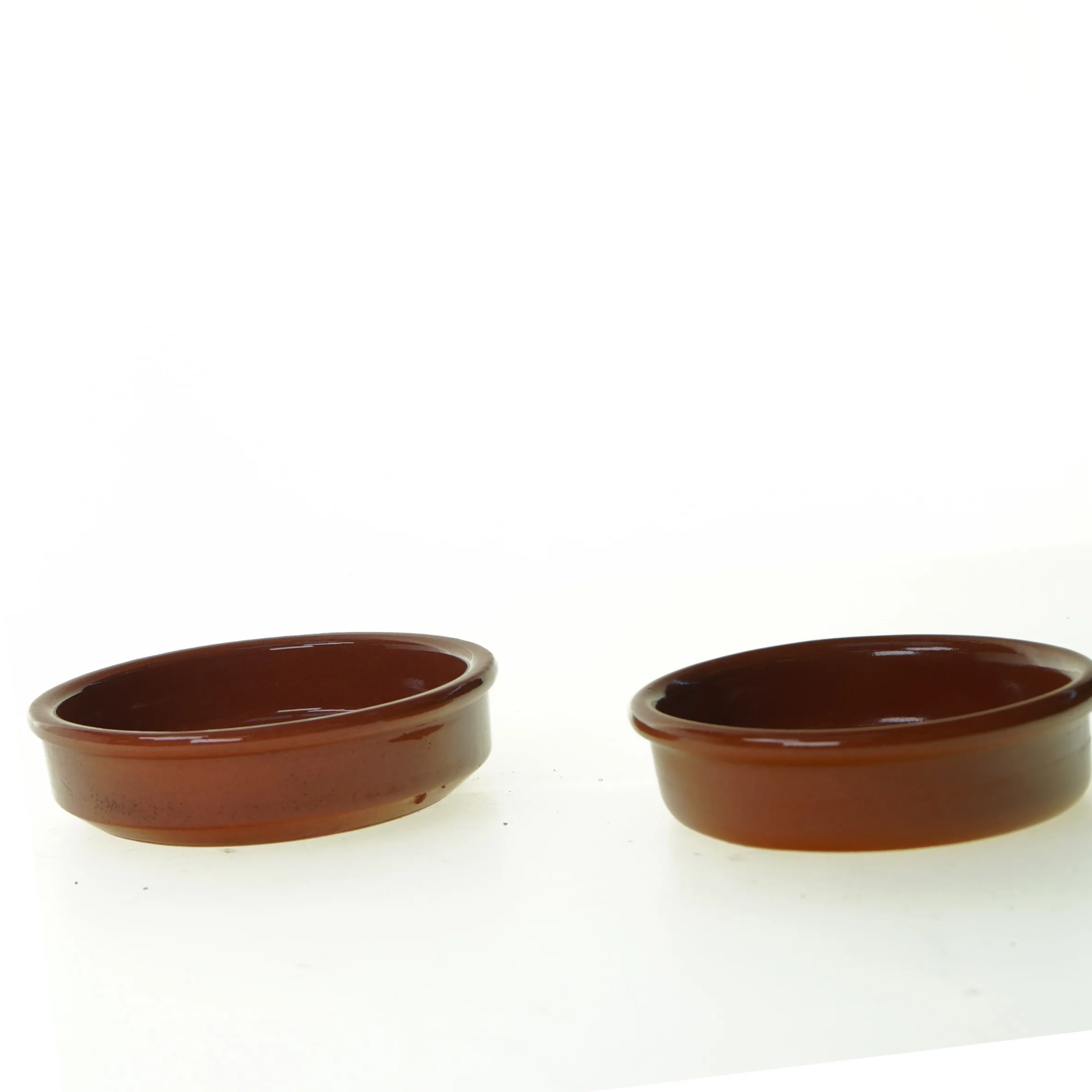 Ovnfaste skåle, eksempelvis til Crème Brûlée (str. 11 x 3 cm og 13 x 3 cm)