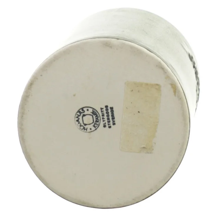 Vase fra Hoganas (str. 20 x 9 cm)