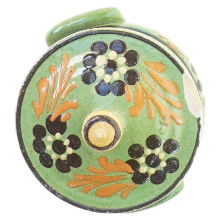 Krukke med låg (str. 12 x 7 cm)