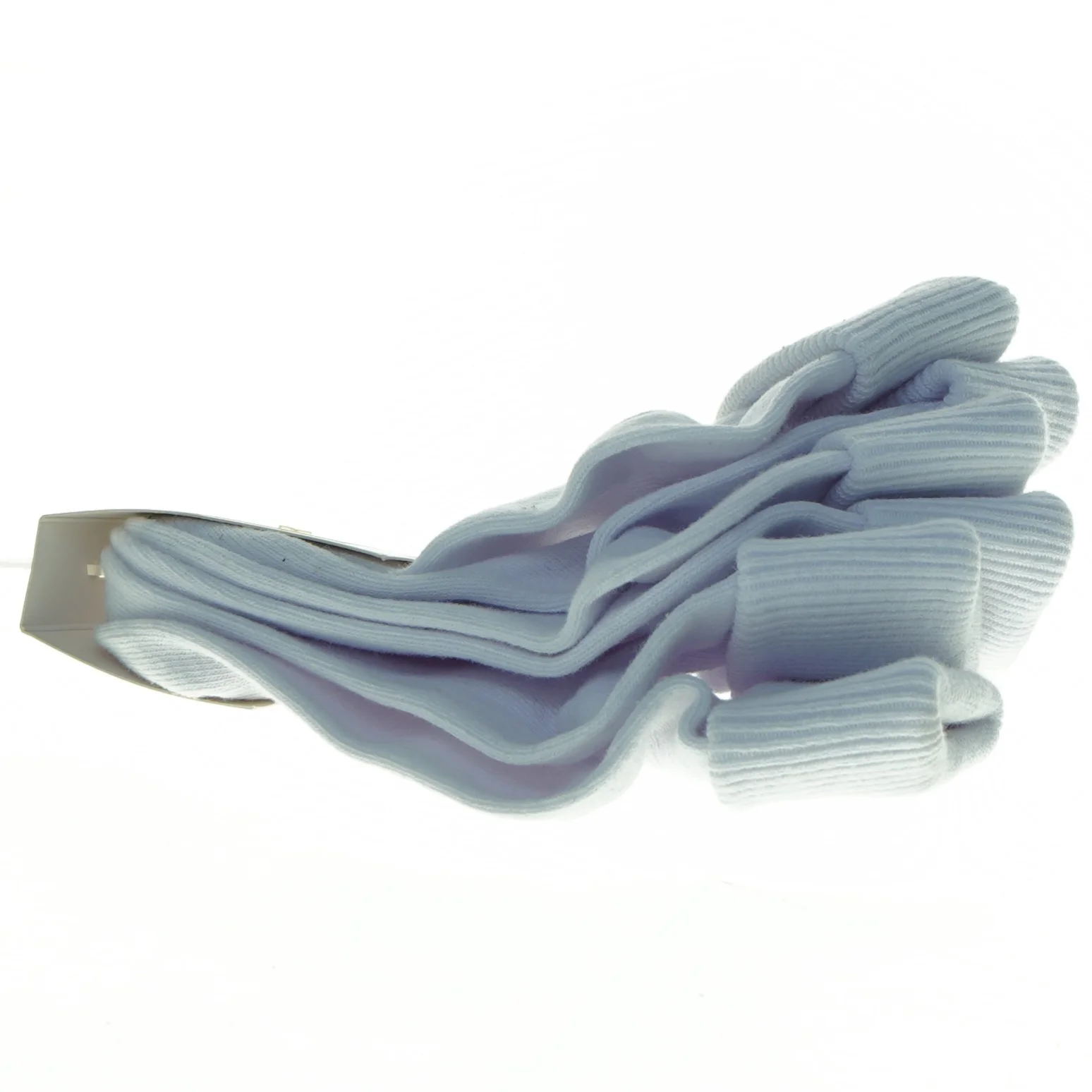 Hvide bomuldsstrømper (str. 20 til 22)