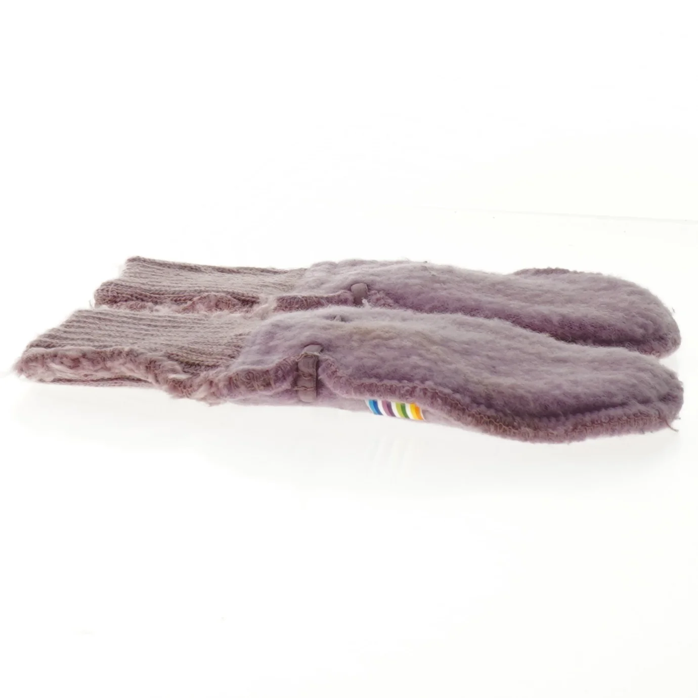 Rosa uld vanter fra Joha (str. 86-92)