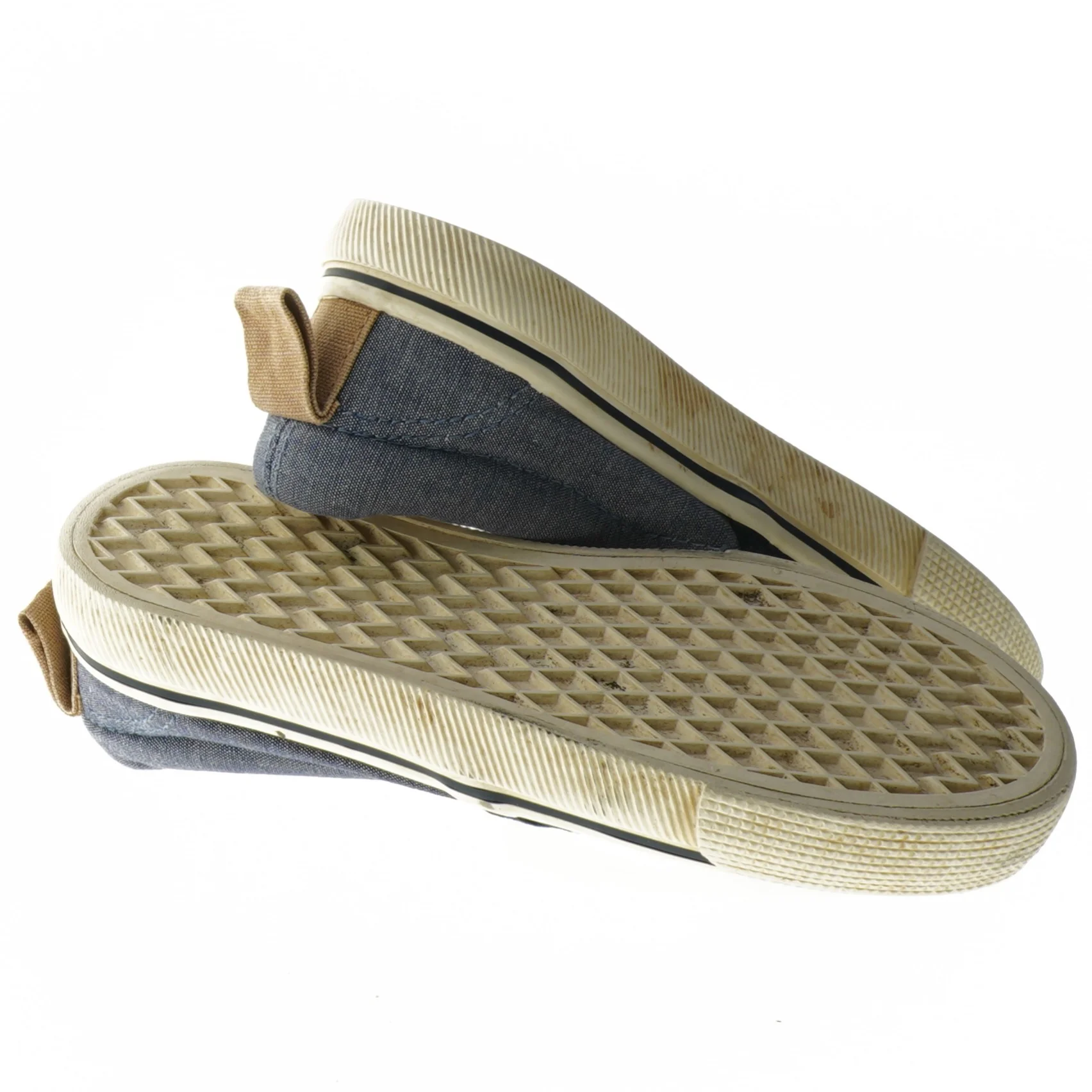 Slip-on sko i denimstil fra H&M (str. 28)