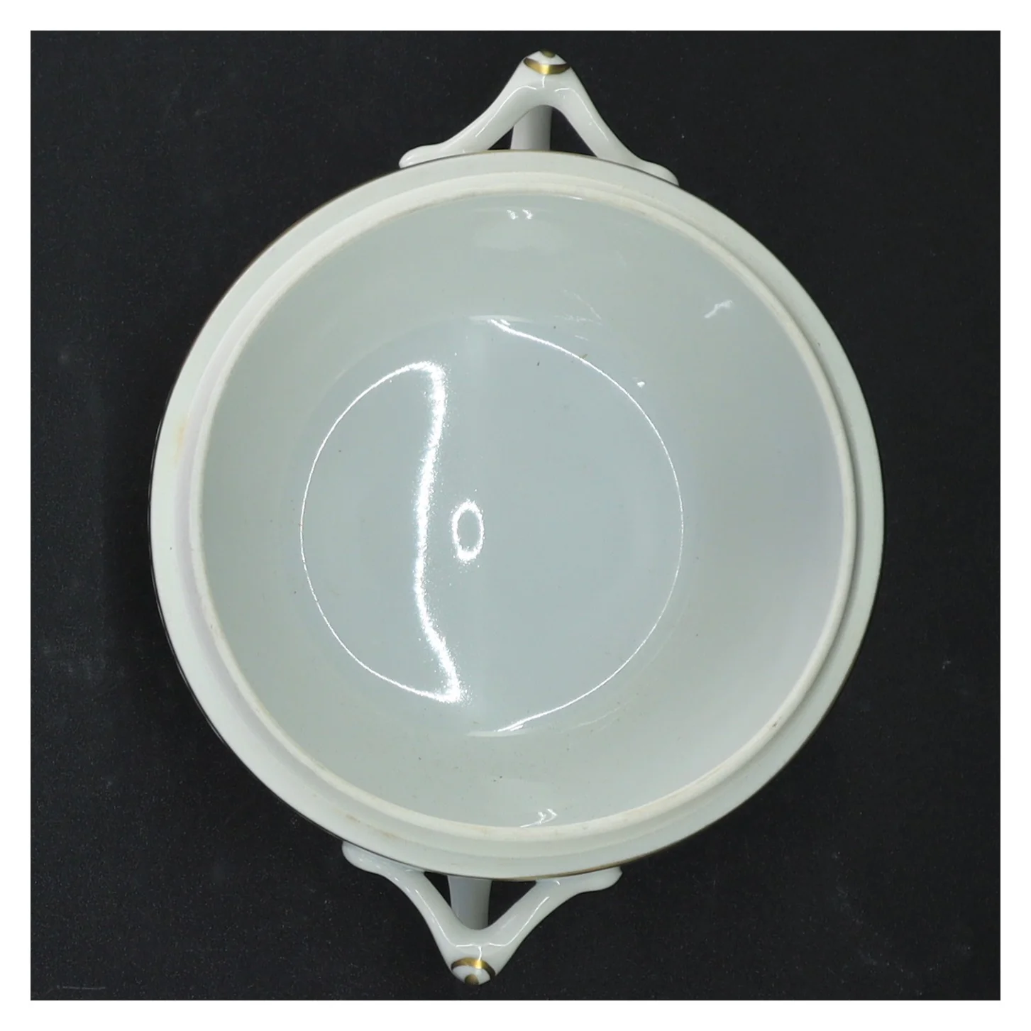 Porcelæns sukkerskål uden låg fra B&G (str. Ø 11 cm)