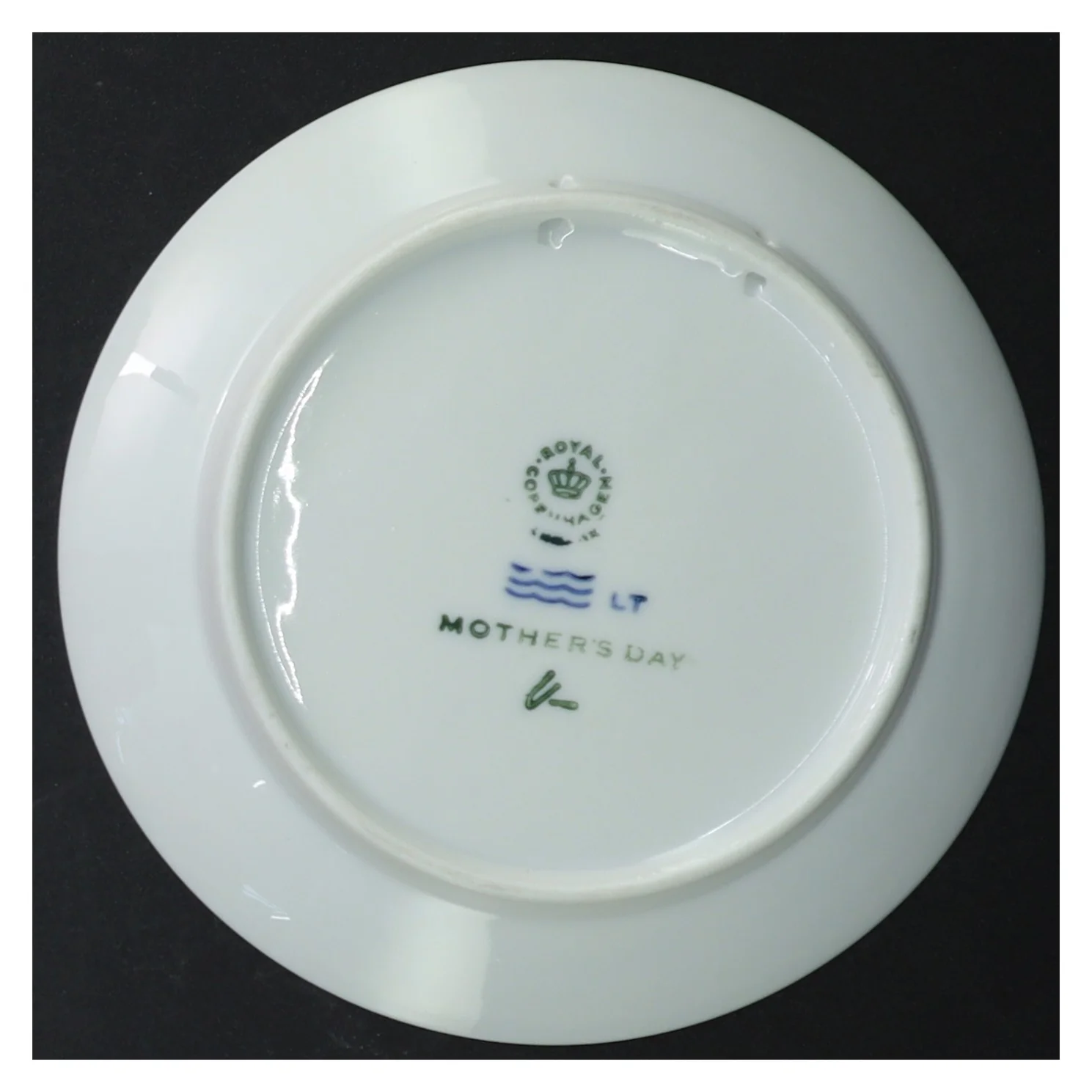 Mors dags platte 1974 fra Royal Copenhagen (str. Ø 15 cm)