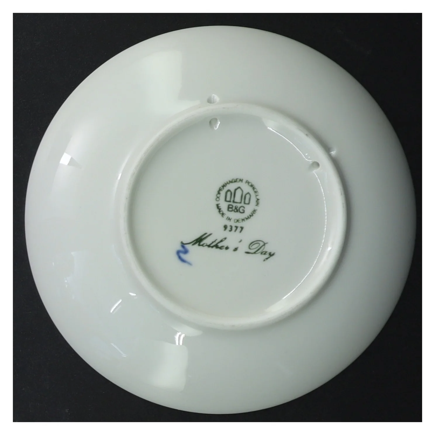 Mors dags platte 1977 fra Bing & Grøndahl (str. Ø 15 cm)