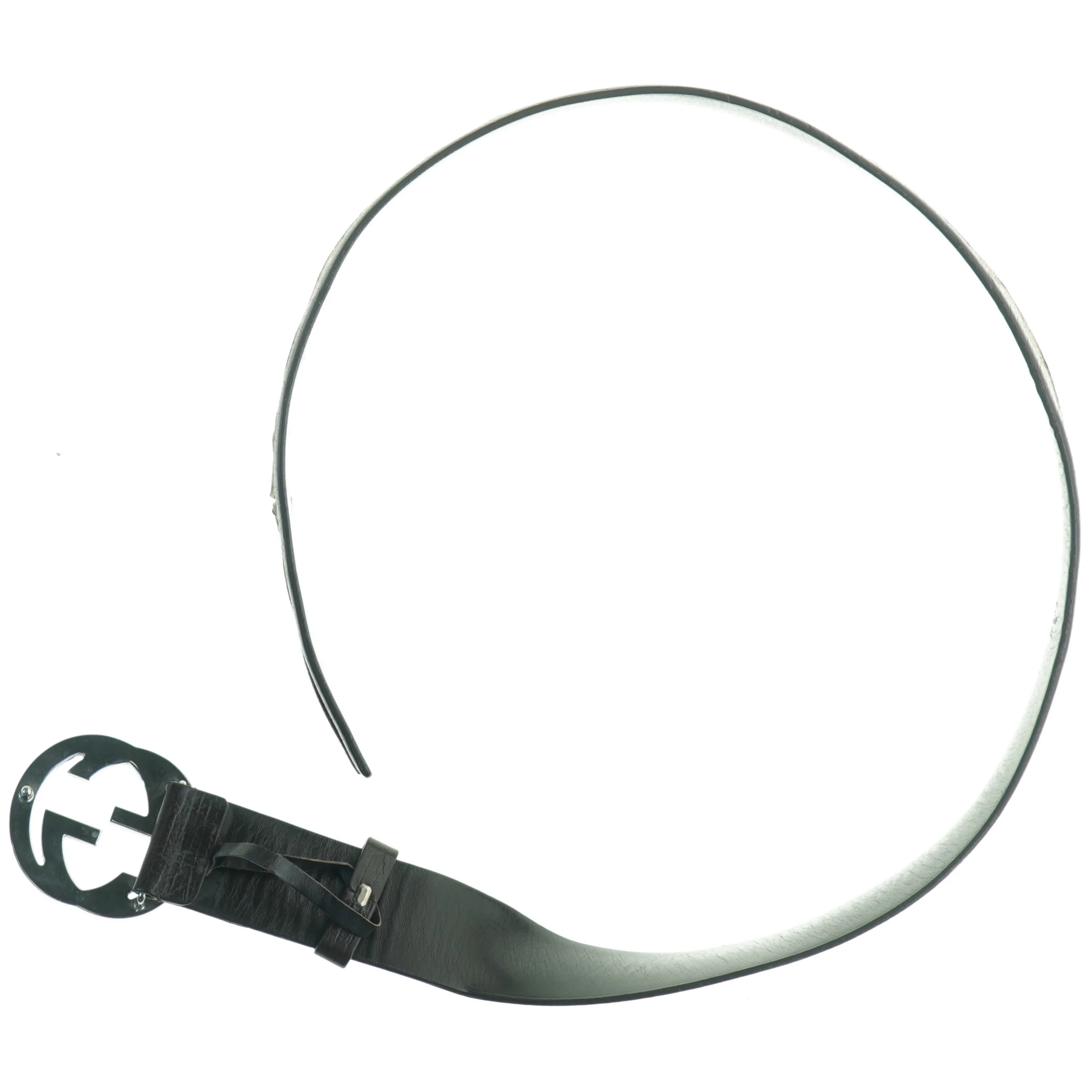 Gucci læderbælte fra Gucci (str. 100 cm)