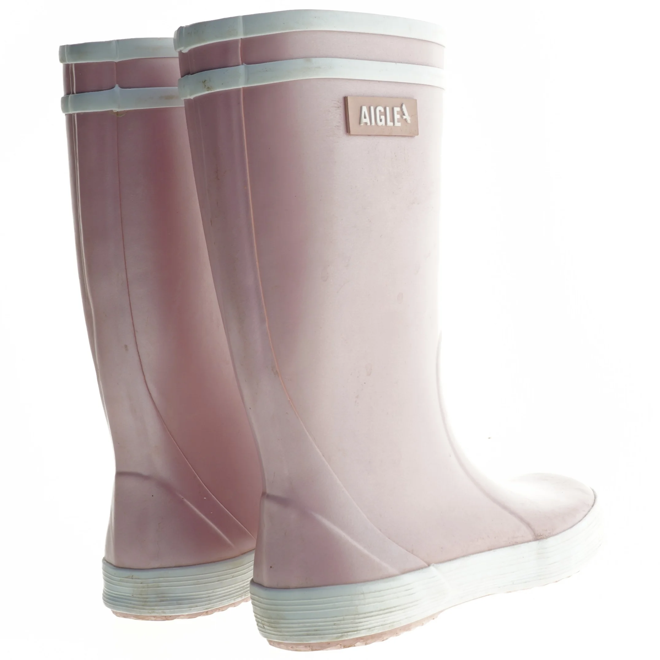 Lyserøde gummistøvler (str. 31)