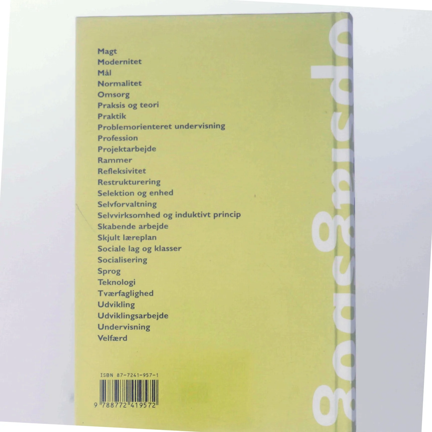 Pædagogisk opslagsbog : alfabetisk ordnet (Bog)