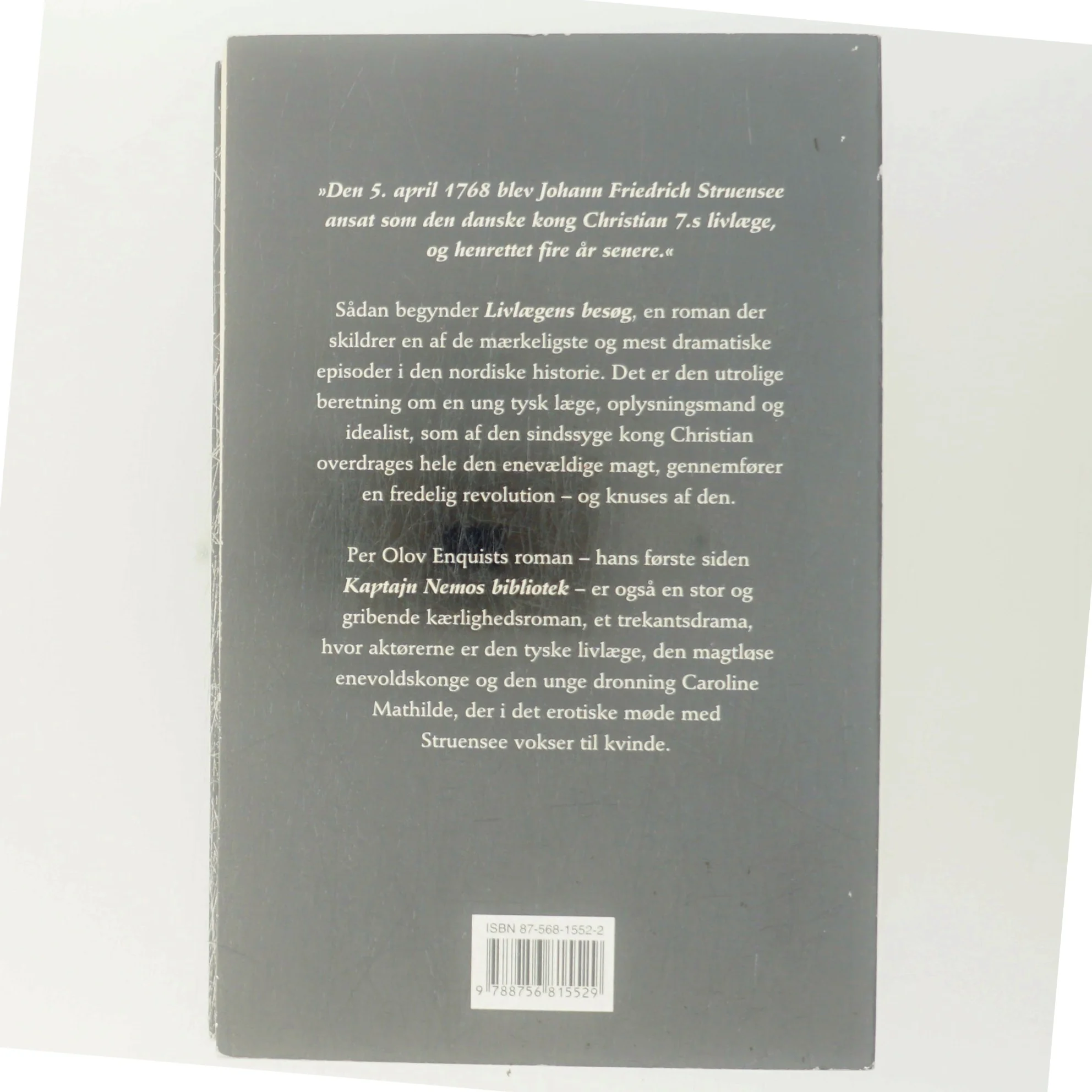 Livlaegens Besog: Roman (Danish Edition) af Per Olov Enquist (Bog)