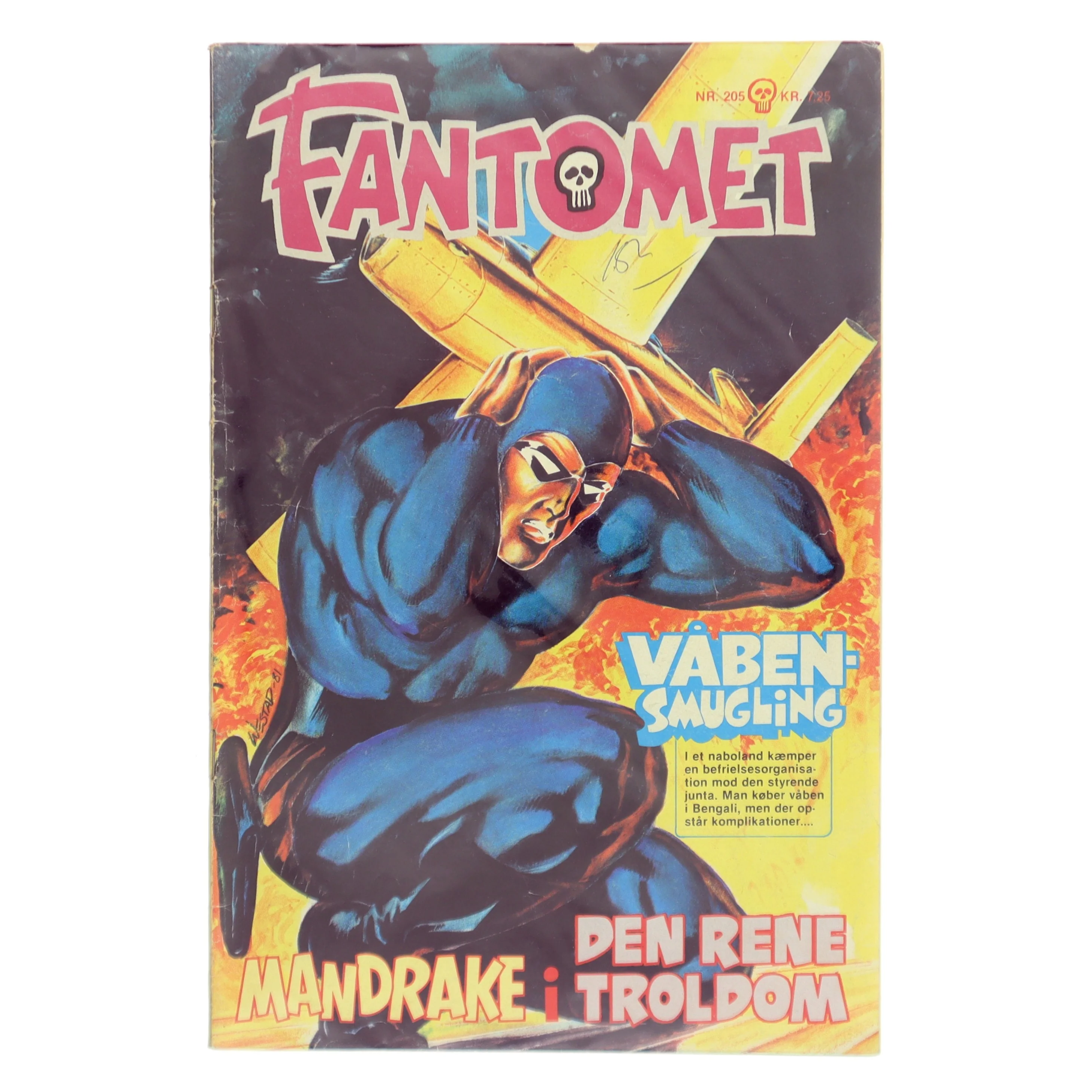 Fantomet tegneserie nr. 205 (Bog)