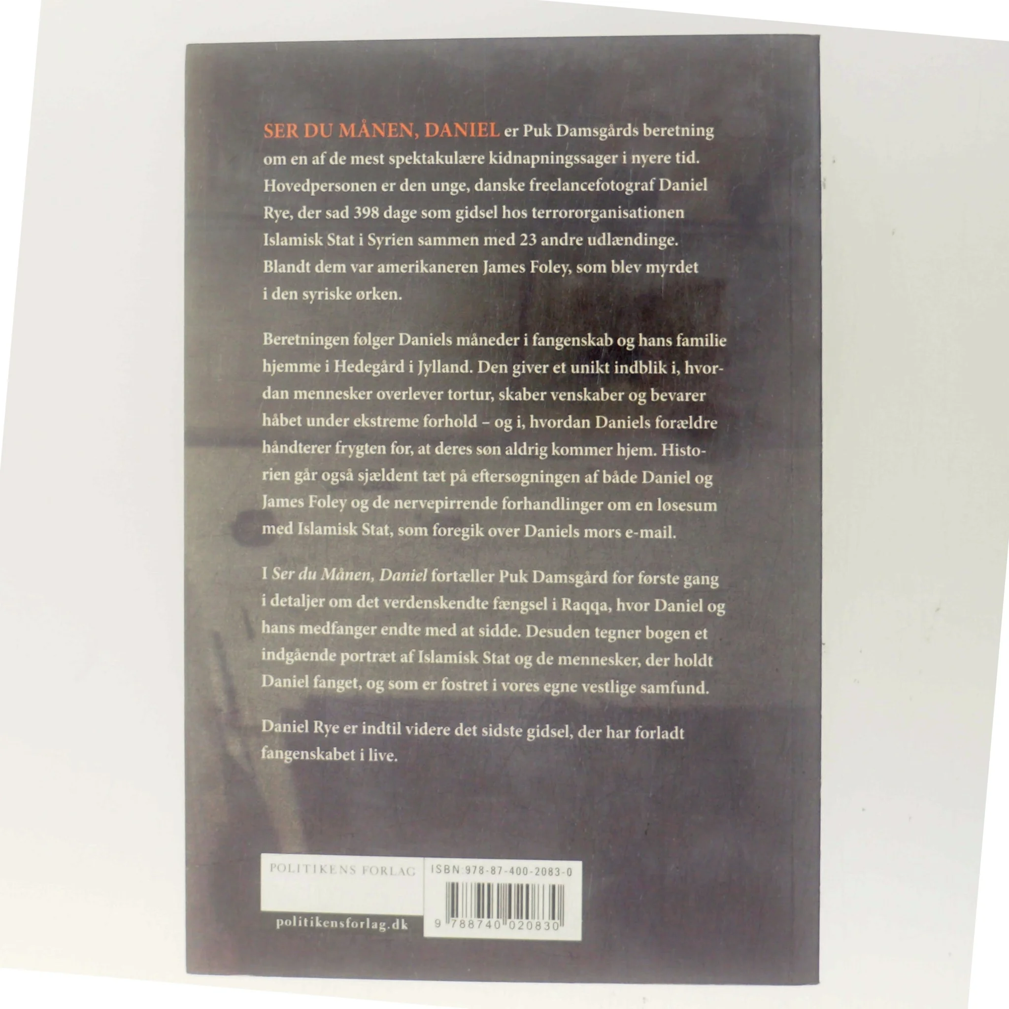 Ser du månen, Daniel af Puk Damsgård Andersen (Bog)