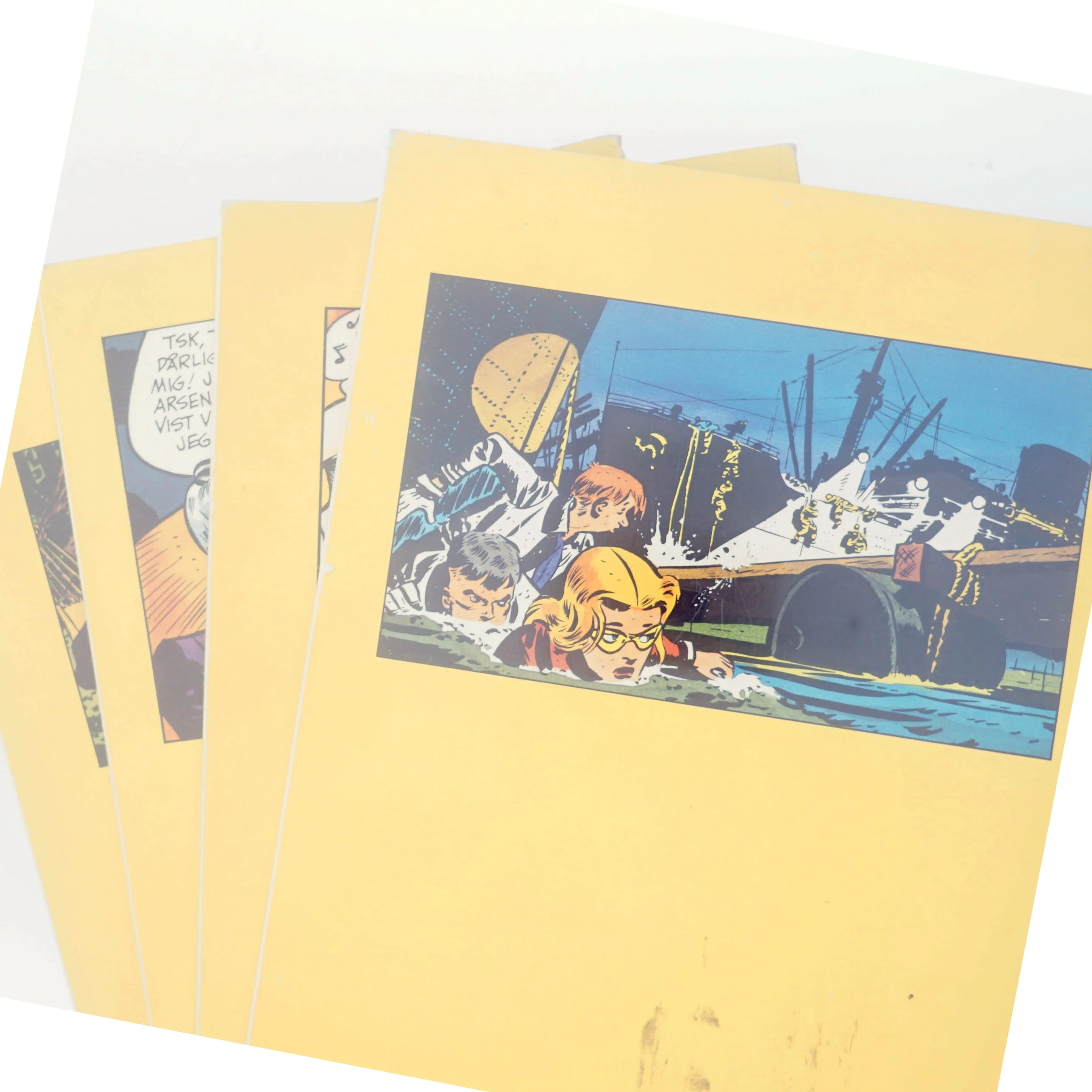 Johnny Hazard: Det Tredje Øje af Frank Robbins (Bog)