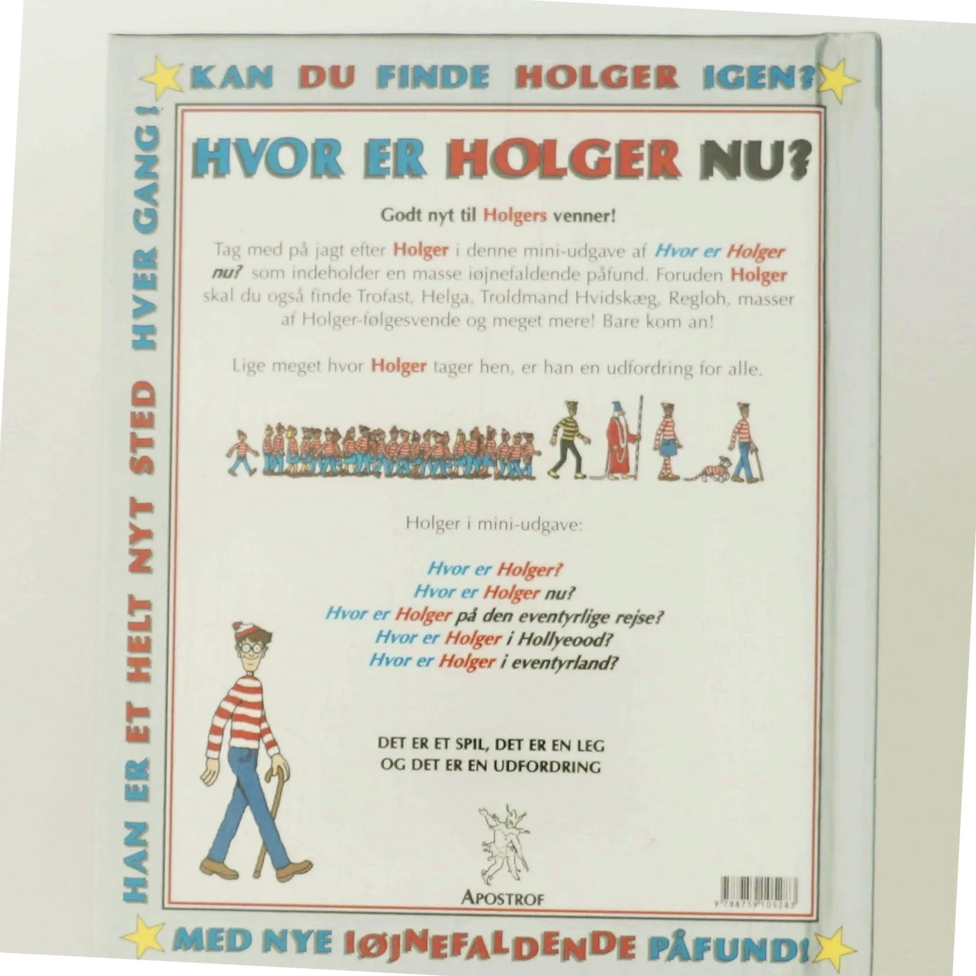 Hvor er Holger nu? af Martin Handford (Bog)