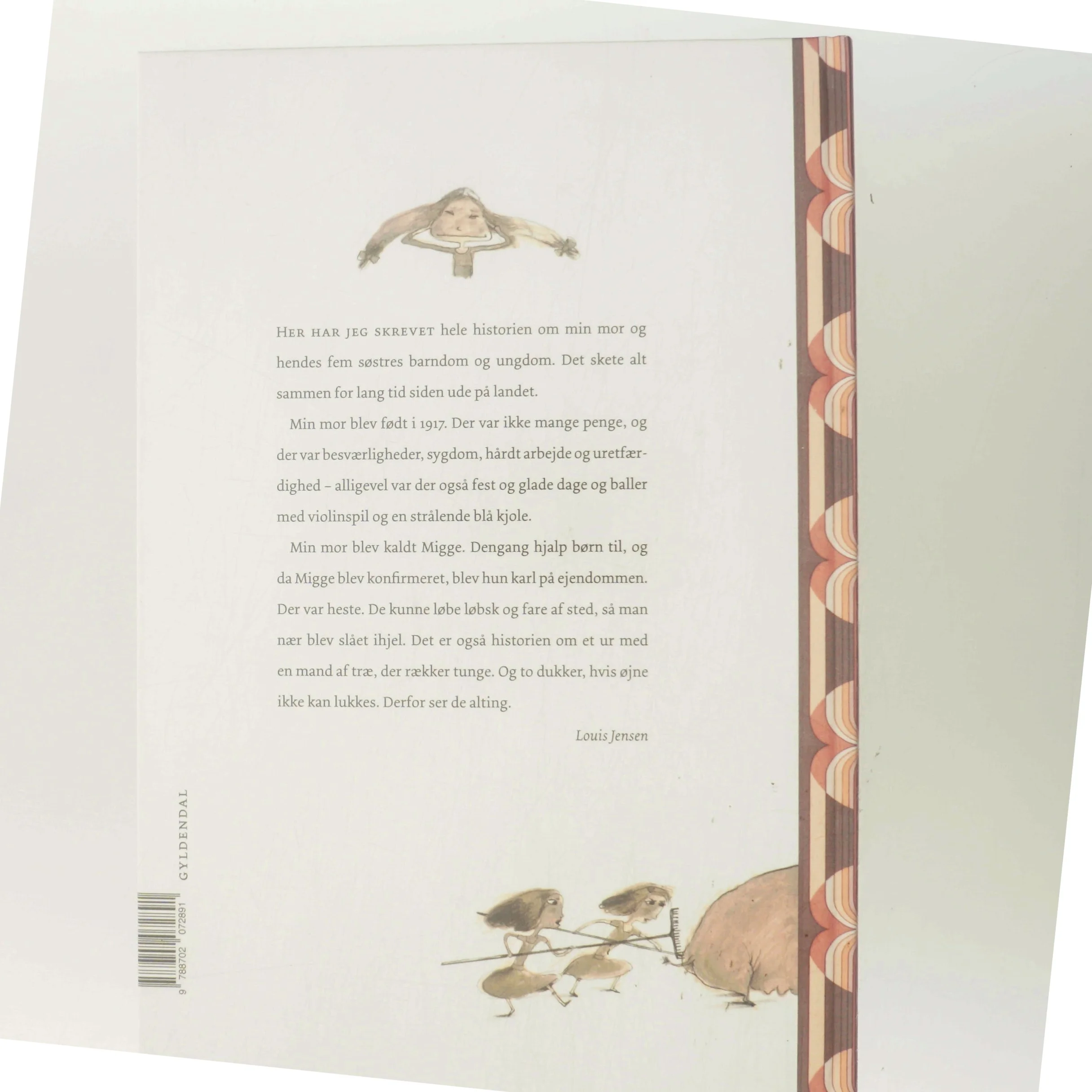 En historie om seks søstre af Louis Jensen (f. 1943) (Bog)