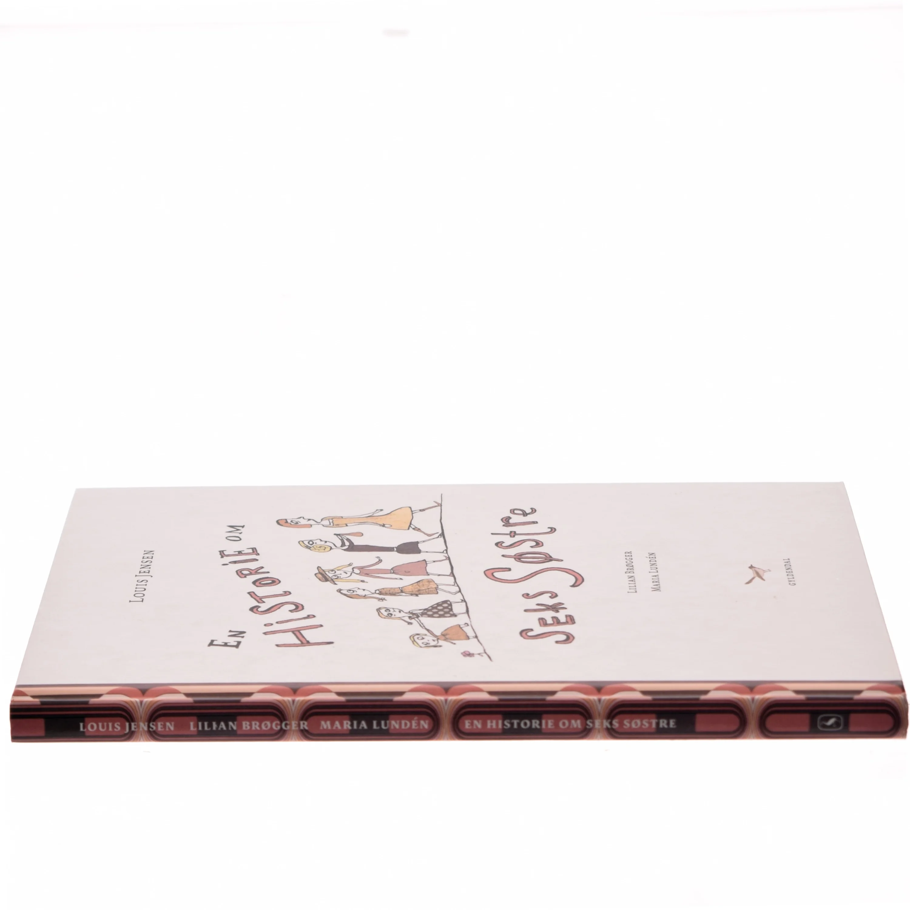 En historie om seks søstre af Louis Jensen (f. 1943) (Bog)