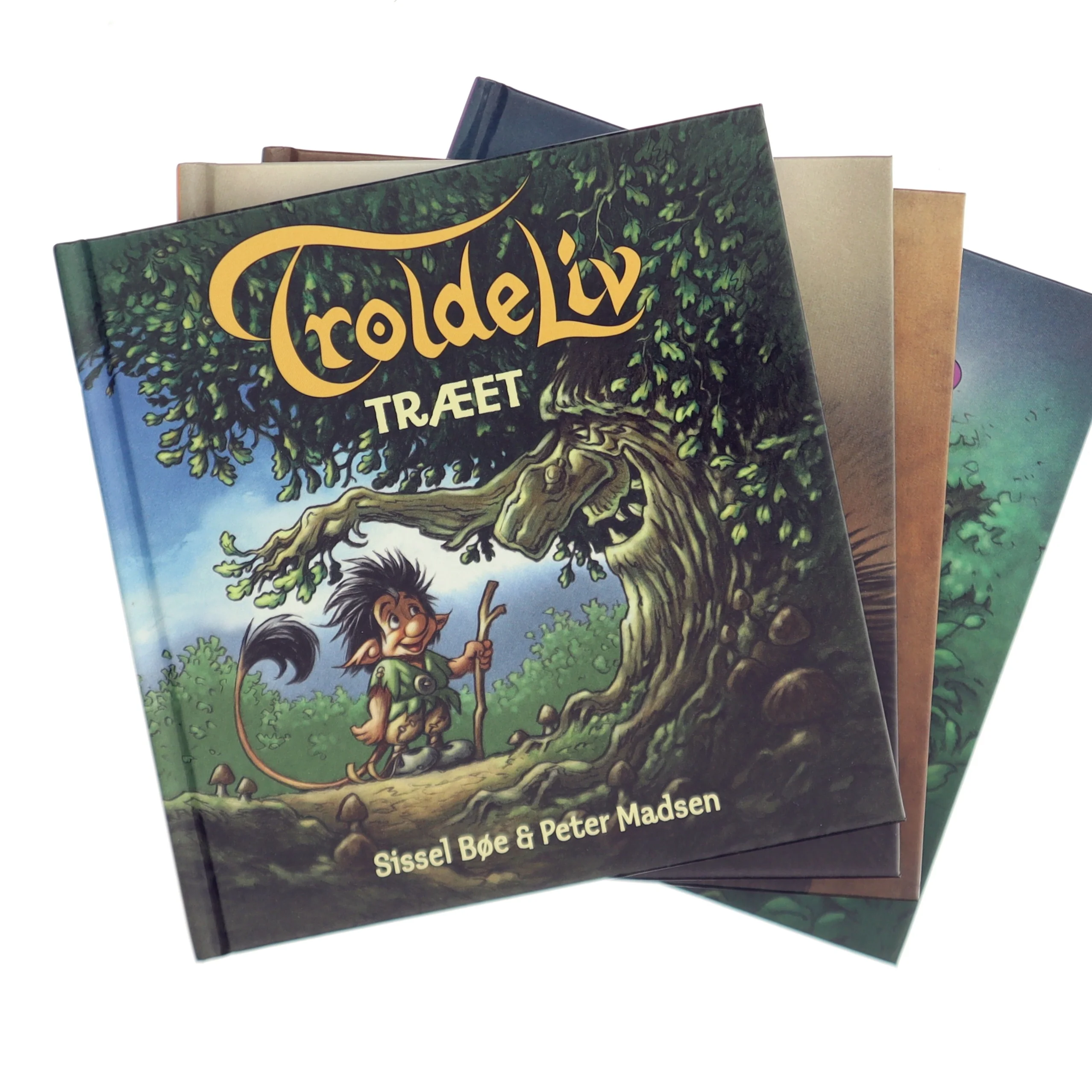 Troldeliv 4 stk - bøger