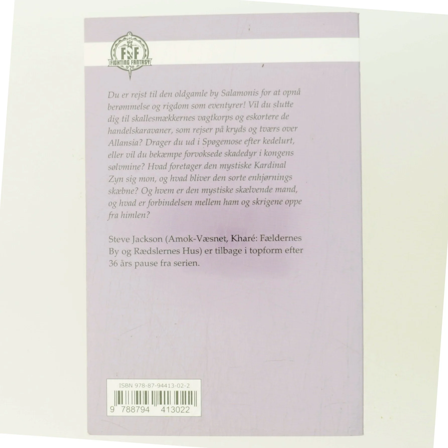 Mysteriet i Salamonis af Steve Jackson (Bog)