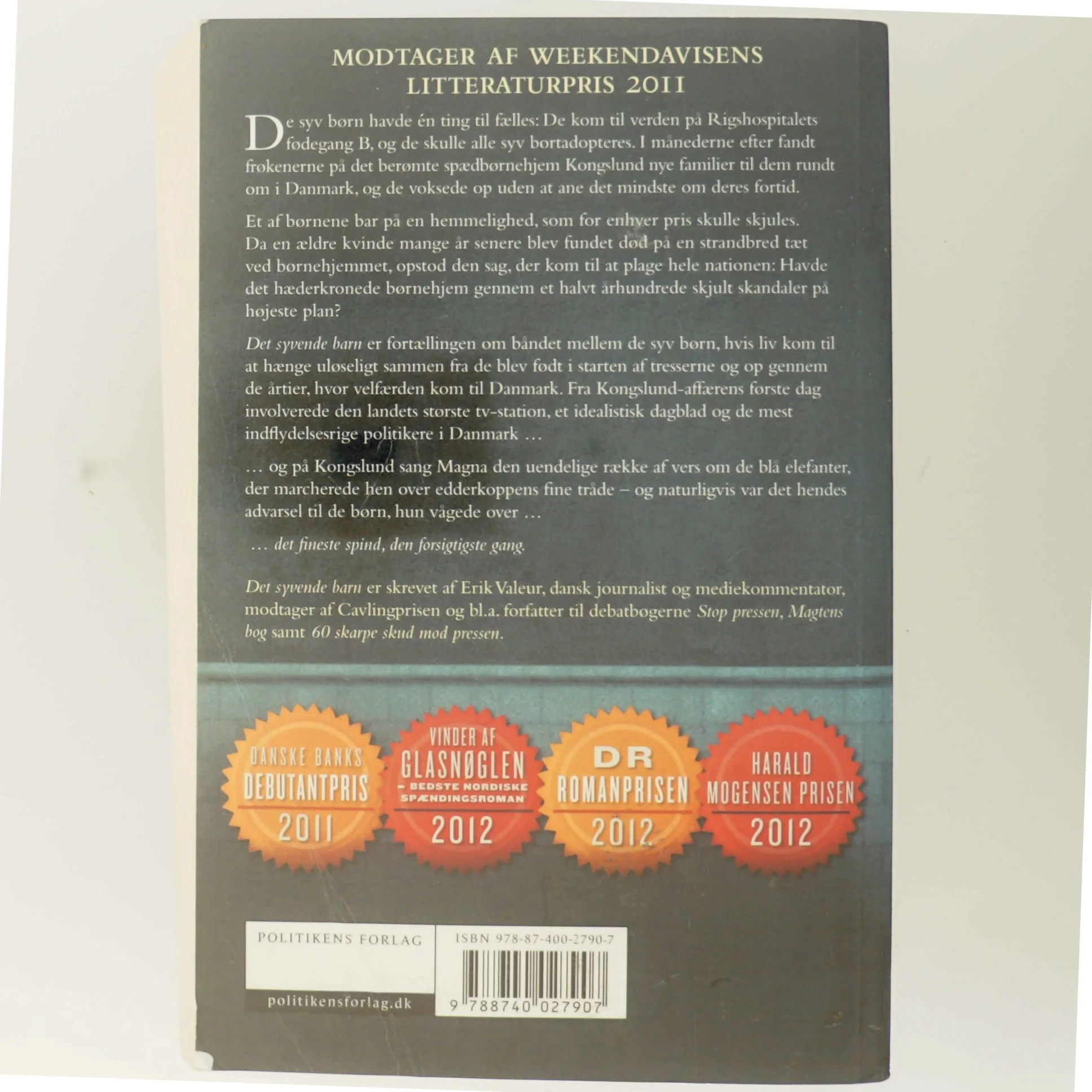 Det Syvende Barn af Erik Valeur fra Politikens Forlag