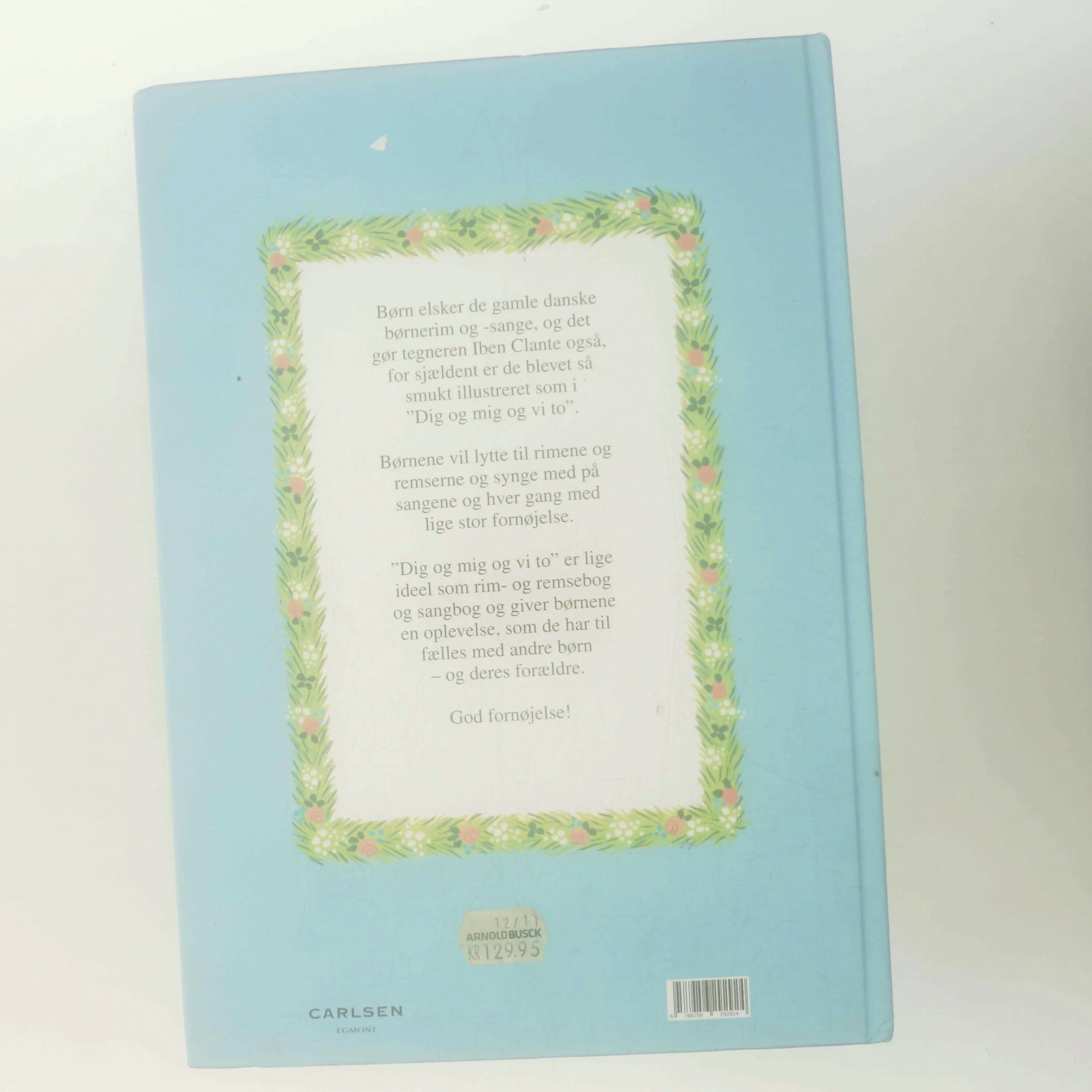 Dig og mig og vi to - af Iben Clante (Bog)