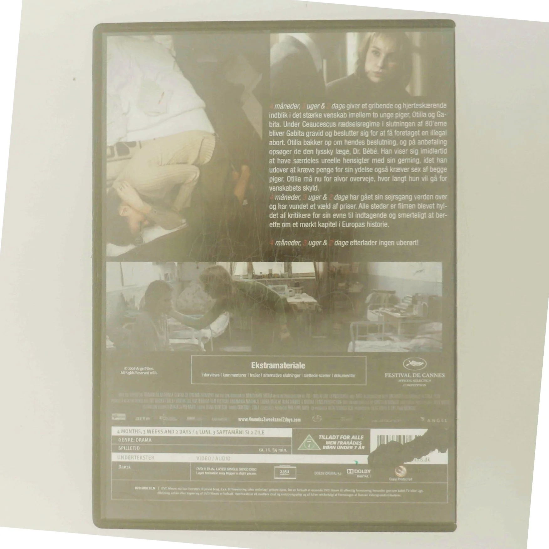 4 måneder 3 uger & 2 dage (DVD)