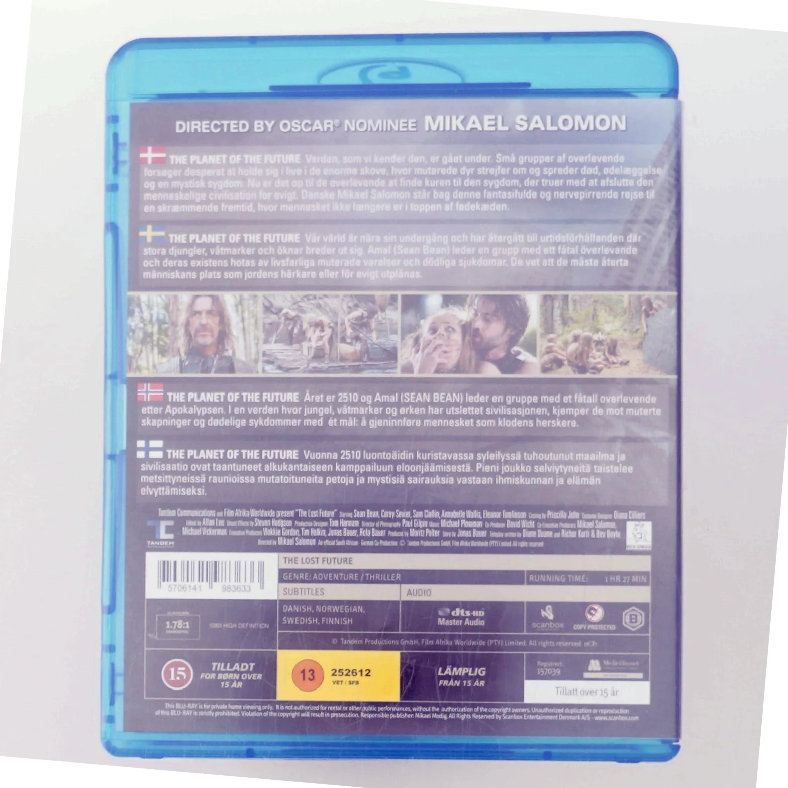 The Planet of the Future med Sean Bean (DVD)