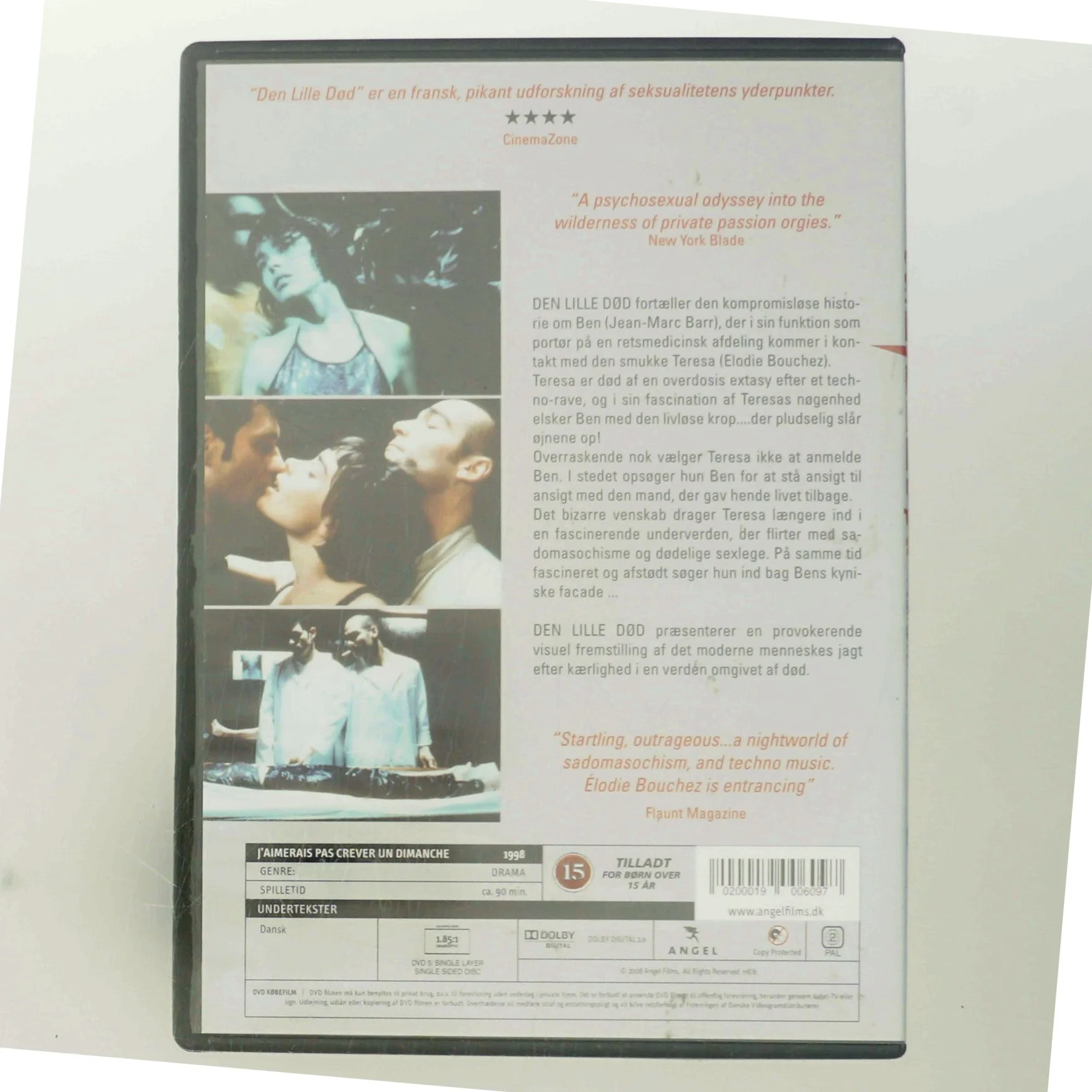 Den lille død (1998) [DVD] med Élodie Bouchez (DVD)