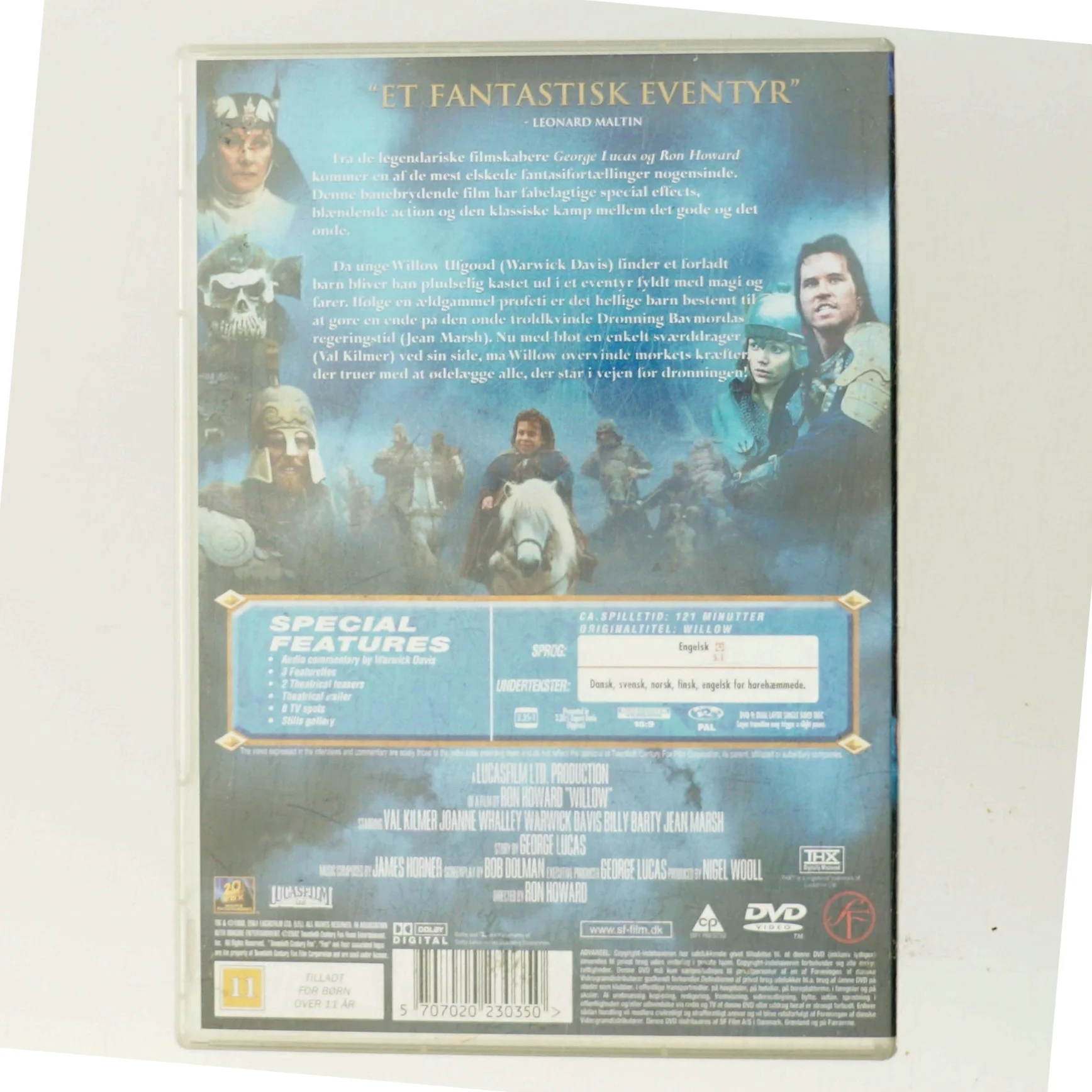 Willow med Warwick Davis (DVD)