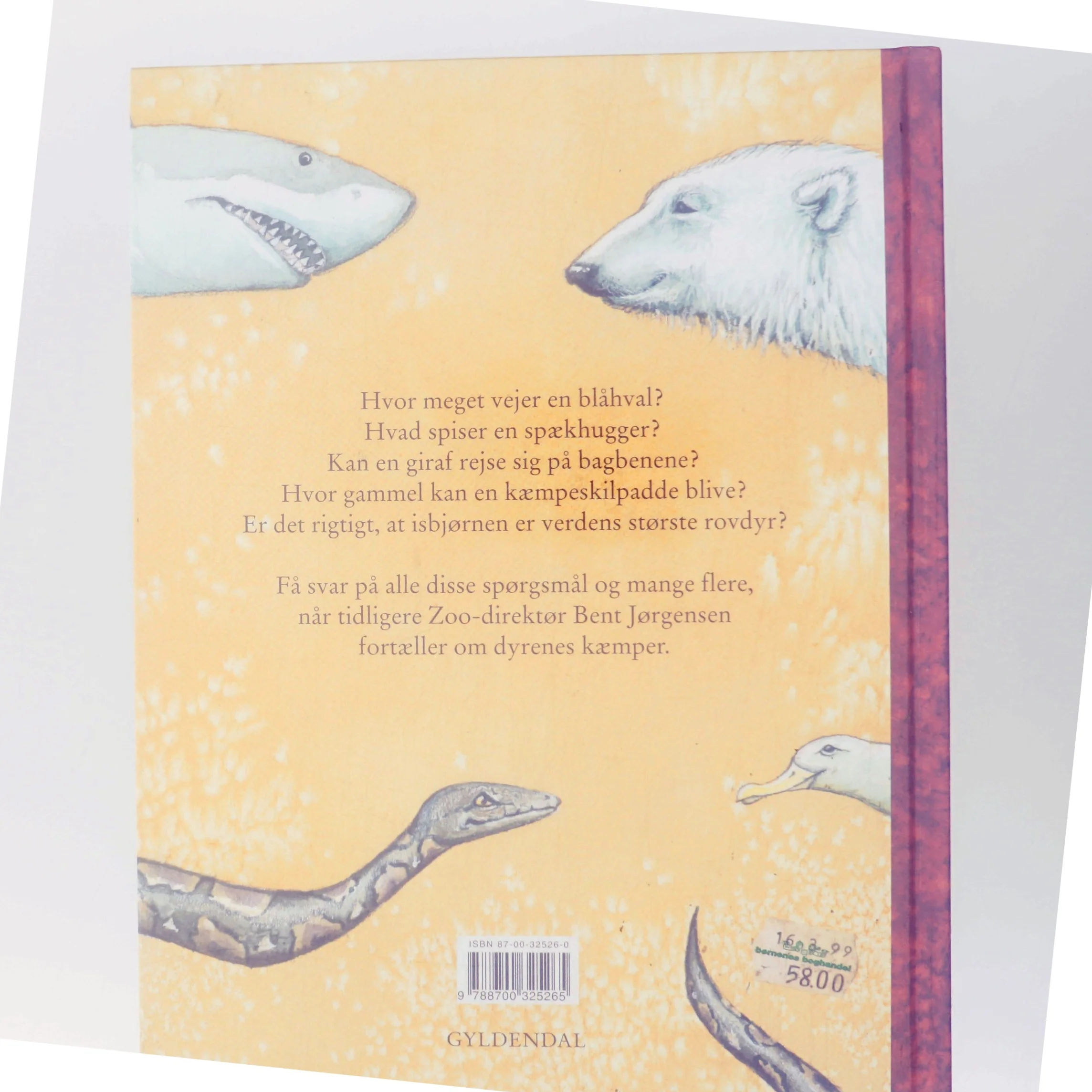 Dyrenes kæmper af Bent Jørgensen (Bog)