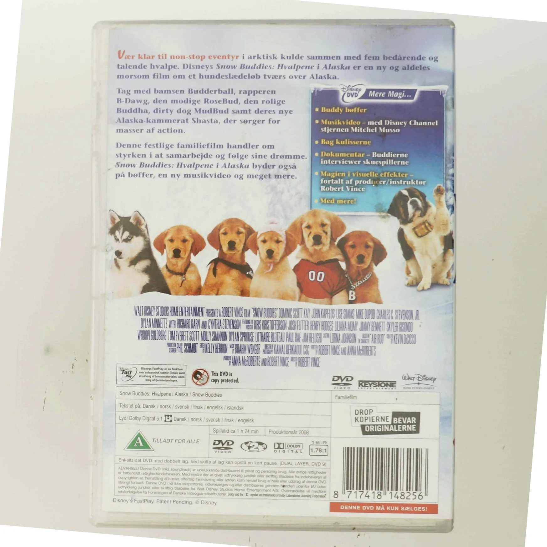 Snow Buddies - hvalpene i Alaska (DVD)