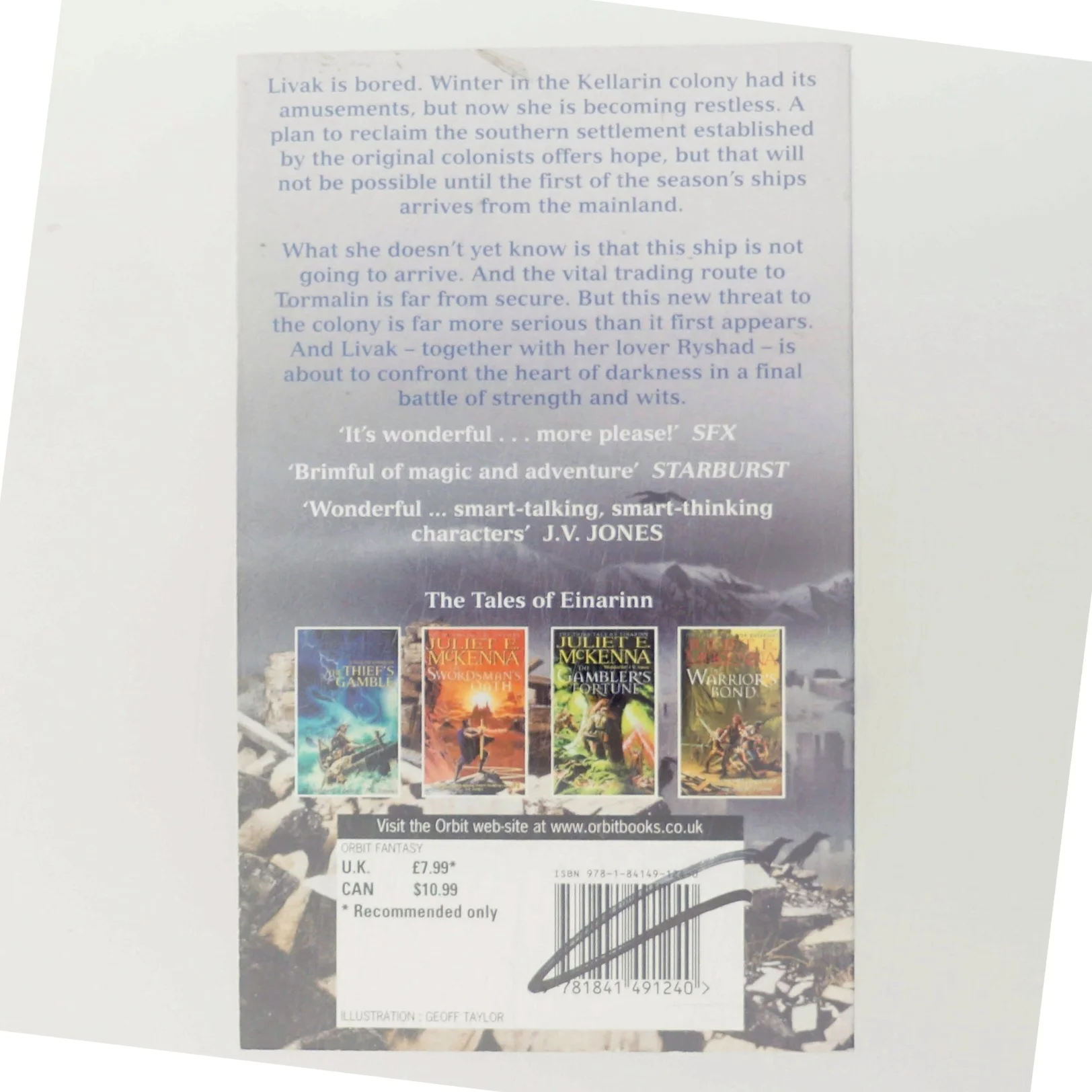 The assassin's edge af Juliet E. McKenna (Bog)