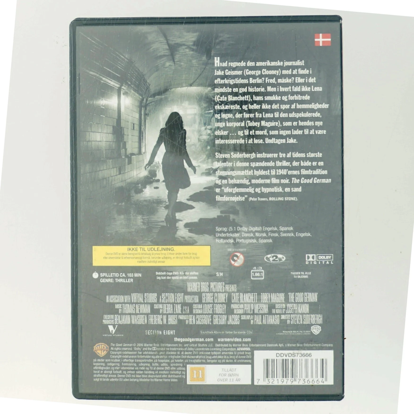 Good German, the                                        <span class="label label-blank pull-right" style="margin-right: 3px;">Standard edition</span> med George Clooney (DVD)
