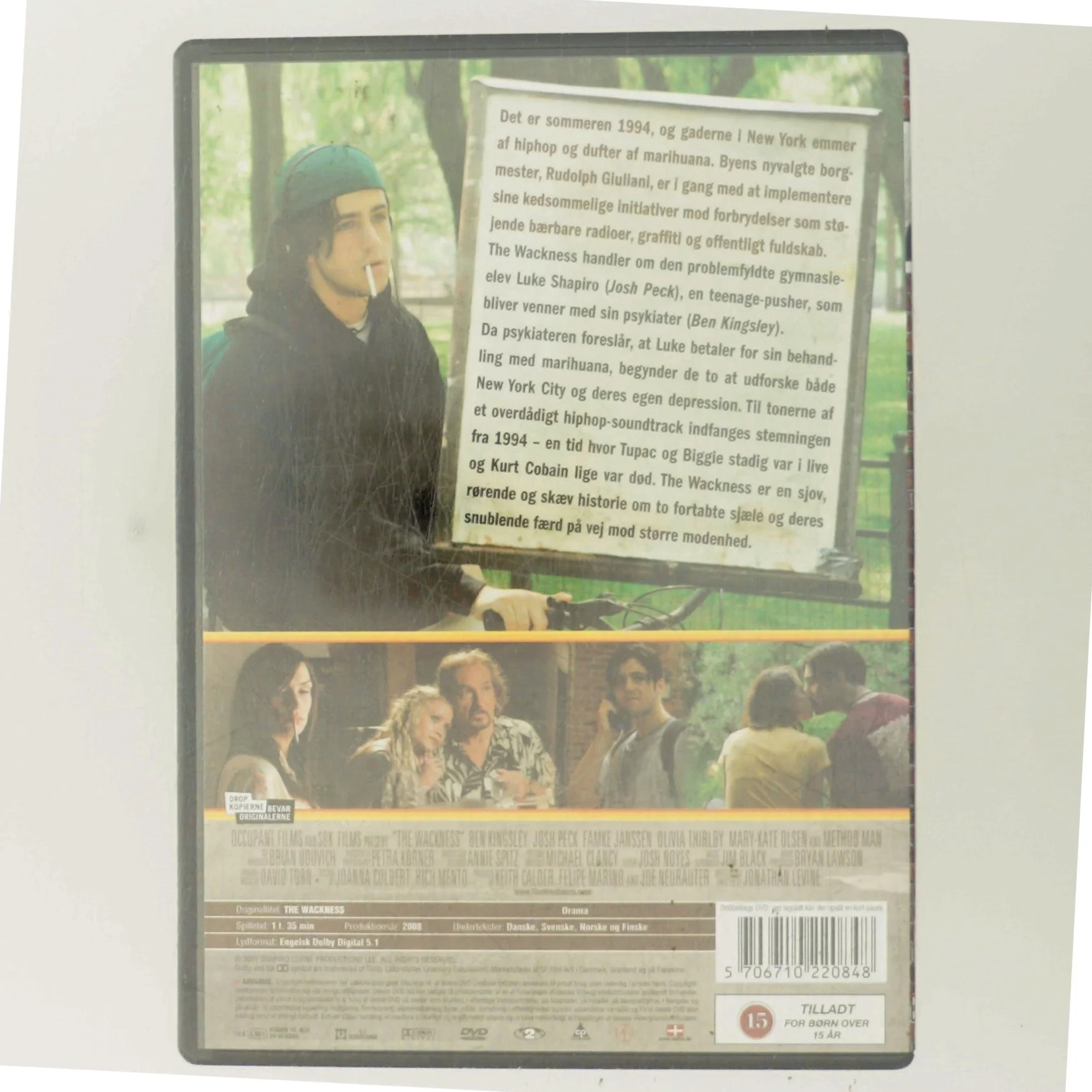 The Wackness med Ben Kingsley (DVD)