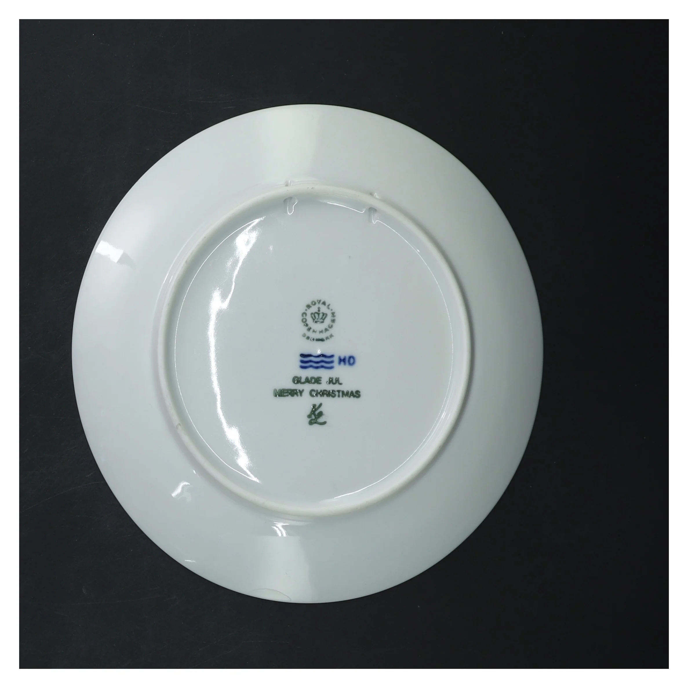 Royal Copenhagen juleplatte 1983 fra Royal Copenhagen (str. Ø 18 cm)