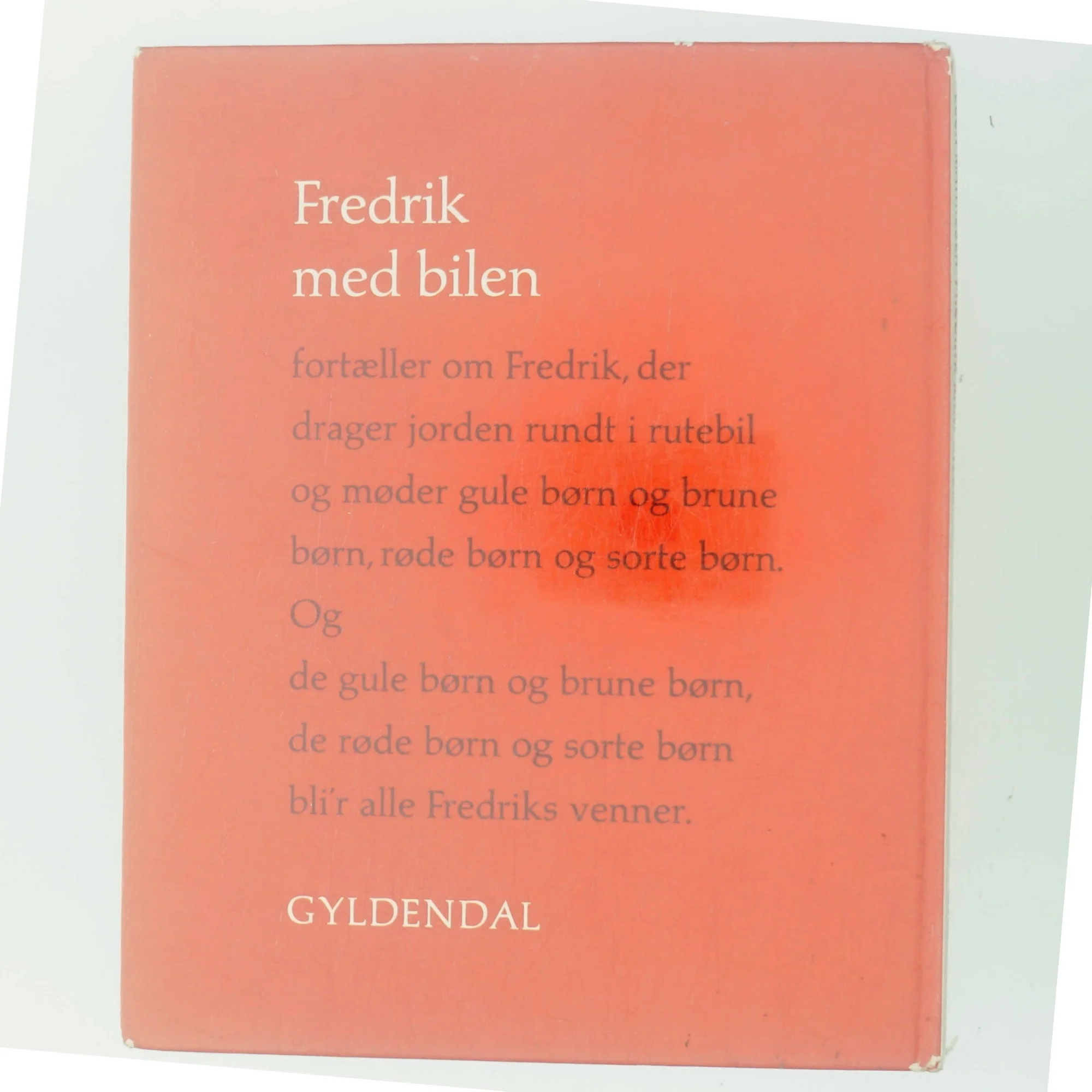 Fredrik med bilen af Egon Mathiesen (Bog)