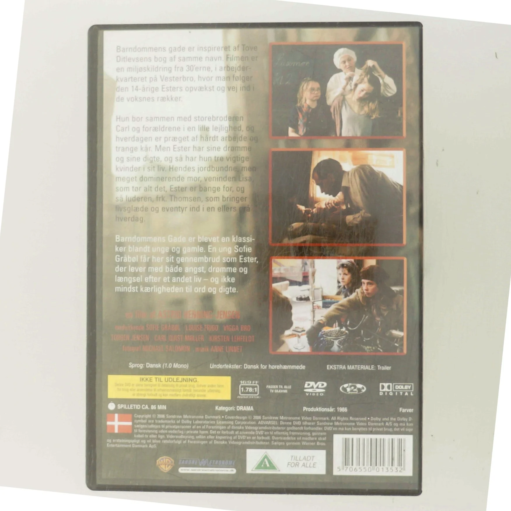 Barndommens Gade med Sofie Gråbøl (DVD)