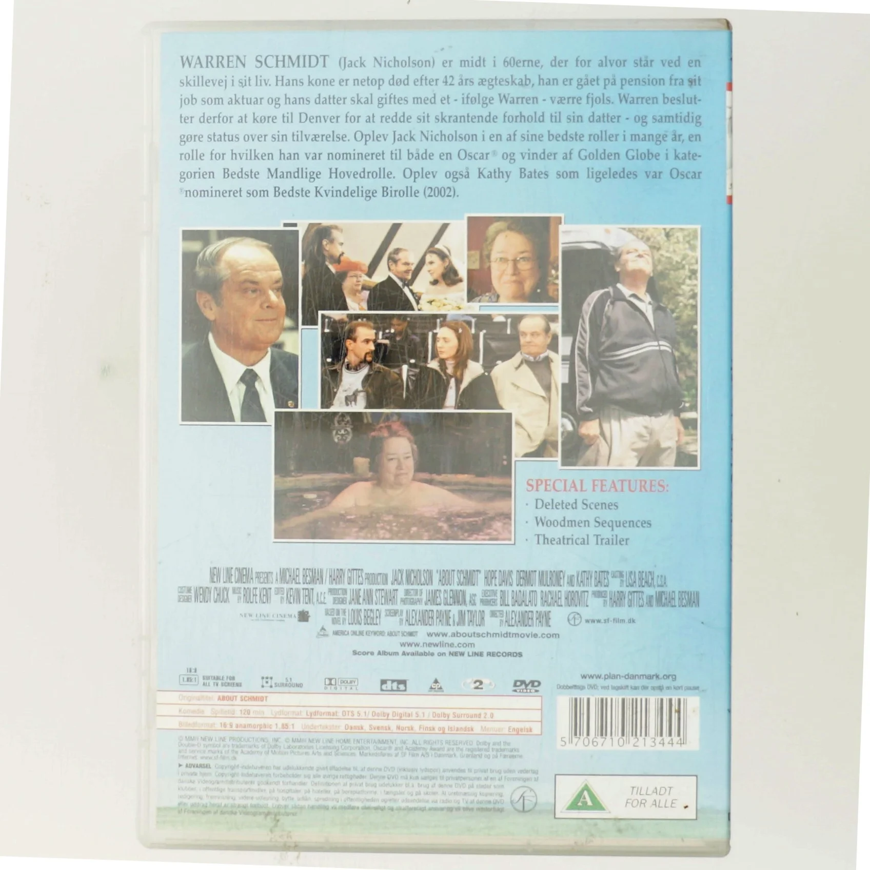 About Schmidt med Jack Nicholson (DVD)