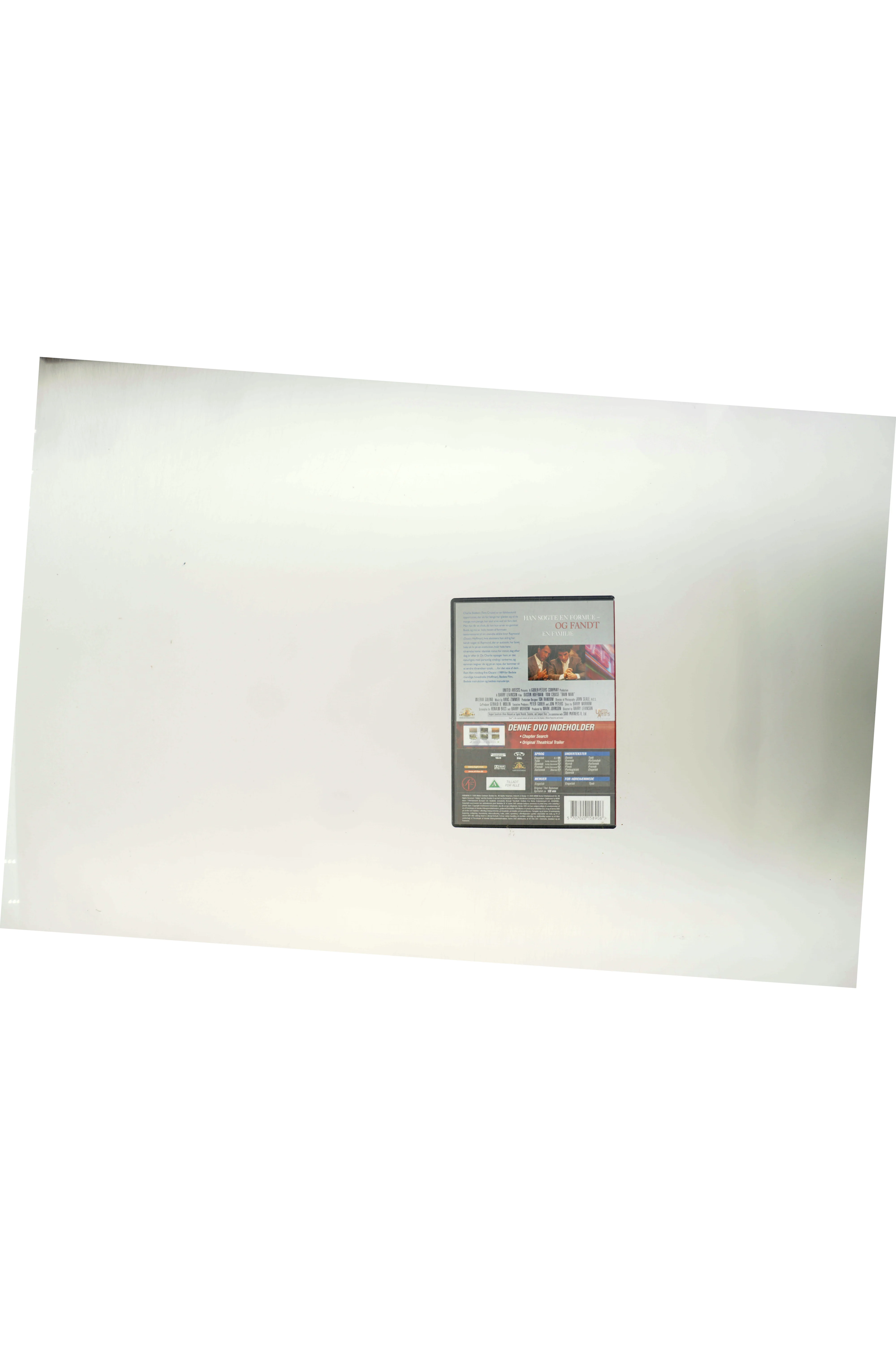 Rain Man med Dustin Hoffman (DVD)